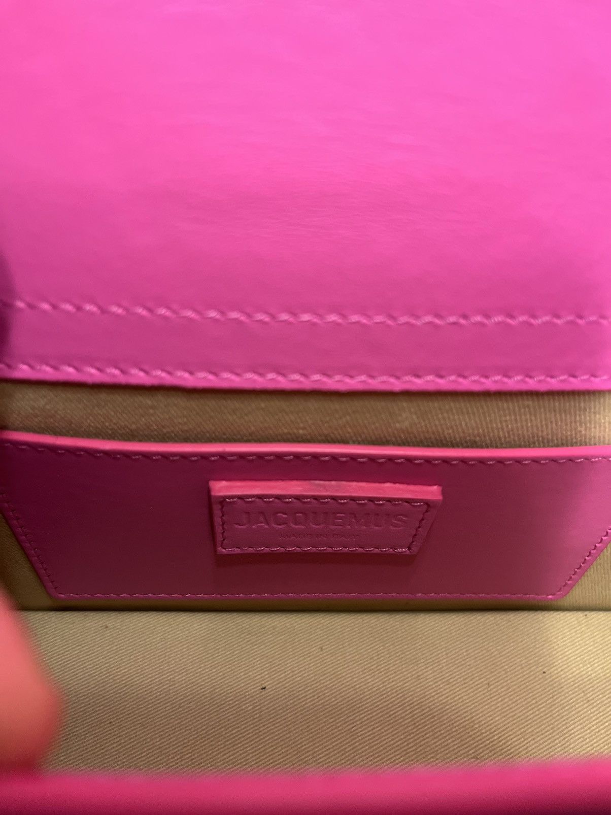 Jacquemus Jacquemus Le Grand Neon Pink Size ONE SIZE - 8 Thumbnail