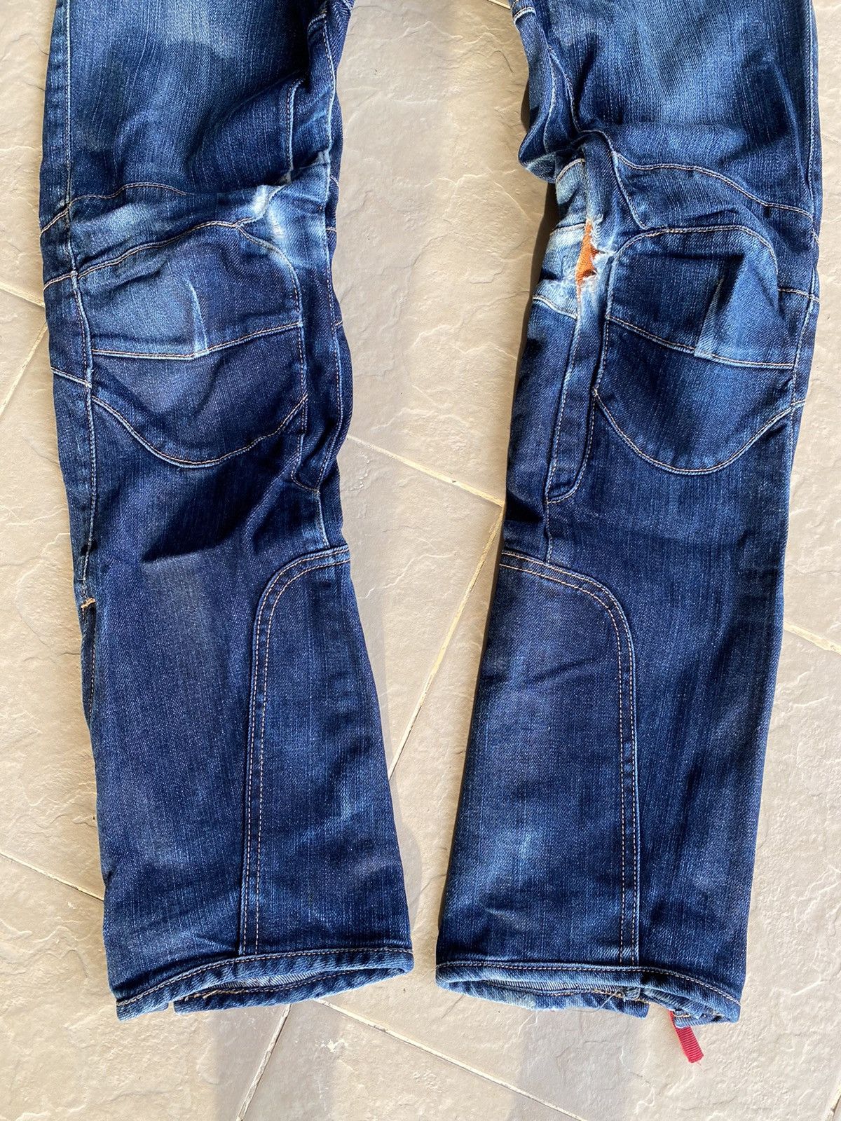 SHINICHIRO ARAKAWA Sinichiro Arakawa bikers jeans Size US 29 - 10 Thumbnail