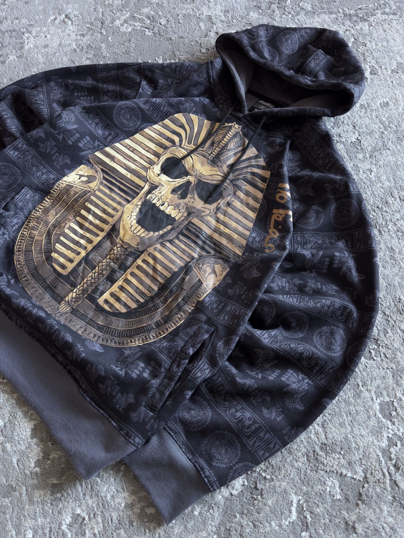 No Fear Vintage 90’s No Fear Skull Pharaoh Hoodie rare Size US L / EU 52-54 / 3 - 4 Thumbnail