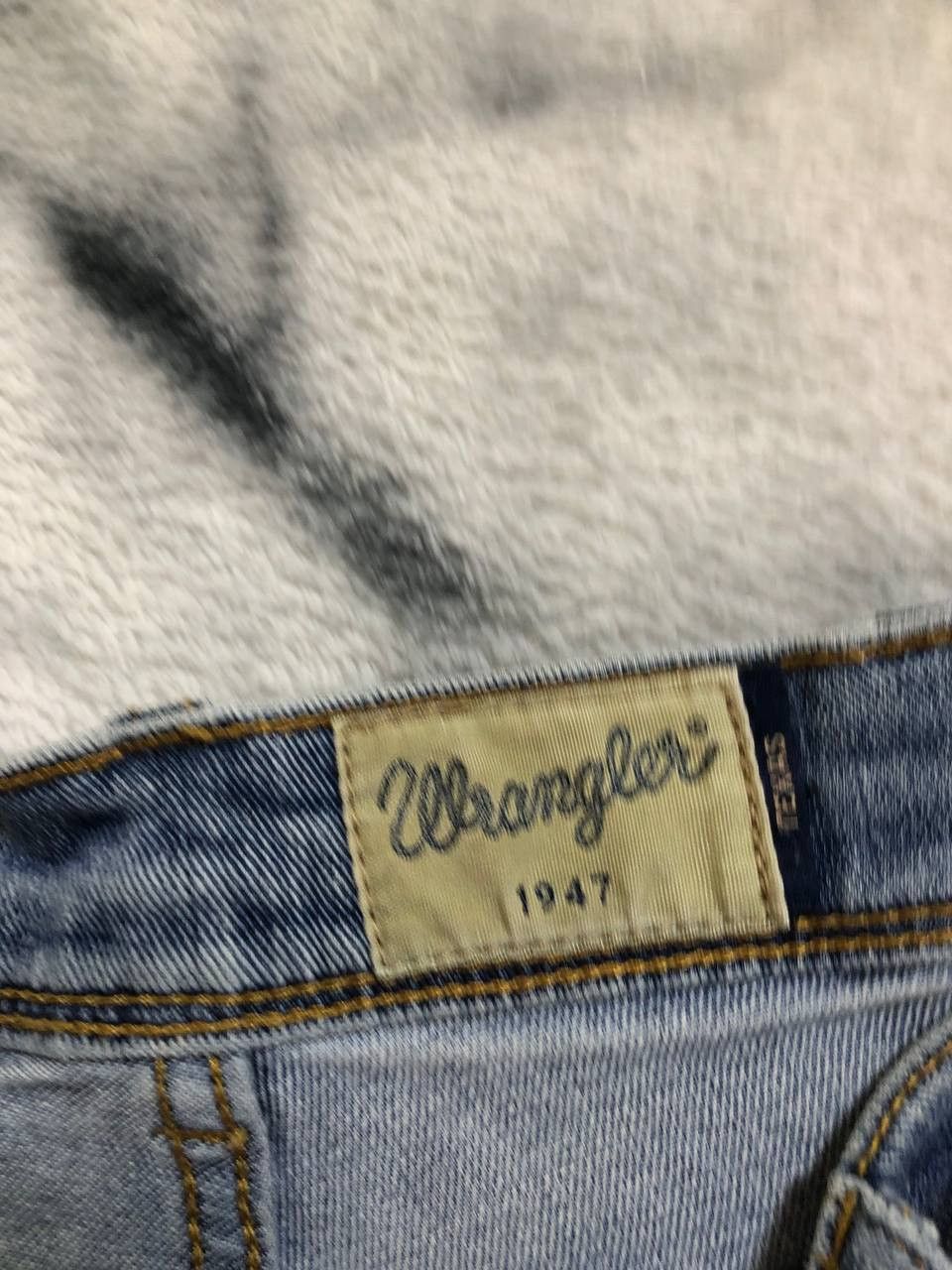 Wrangler Wrangler jeans blue Distressed Size US 34 / EU 50 - 2 Thumbnail