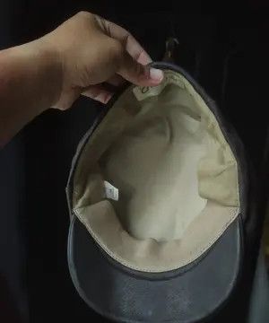 Vintage Vintage 80s Orvis Deerskin Leather Flat Cap Size ONE SIZE - 7 Thumbnail