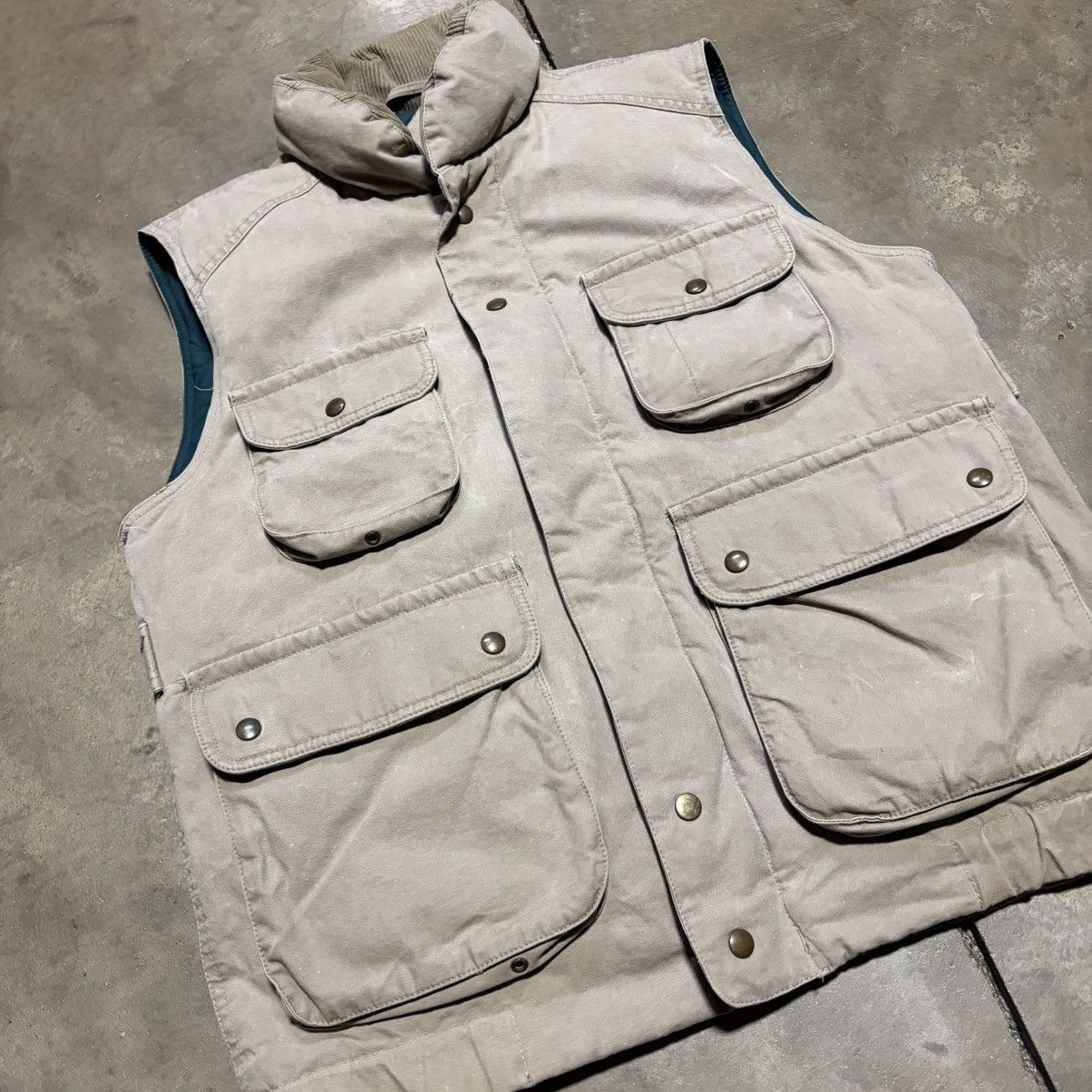 Eddie Bauer Vintage Eddie Bauer Utility Vest Down Filled Cargo Outdoor Size US M / EU 48-50 / 2 - 4 Thumbnail