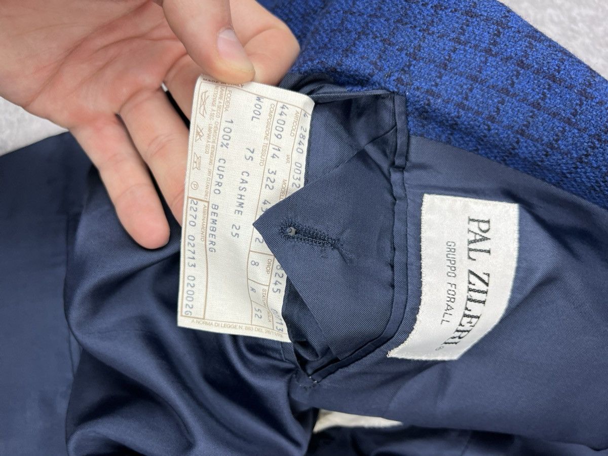 Pal Zileri Pal Zileri Loro Piana Blue Blazer Classic Size 42R Size 42R - 6 Thumbnail