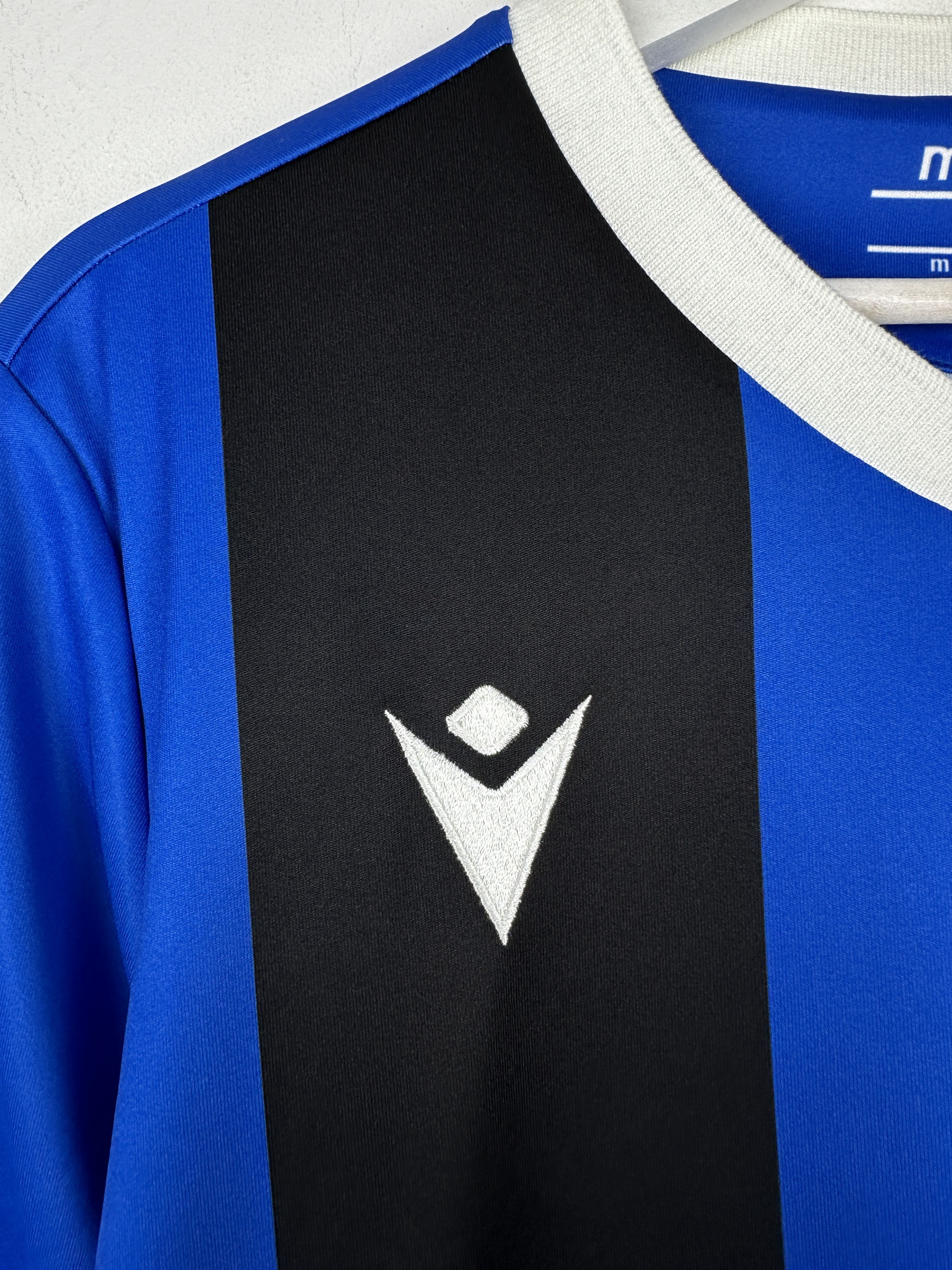 Vintage Gillingham 2021 The Lost Year Soccer Jersey Football Shirt Size US L / EU 52-54 / 3 - 6 Thumbnail