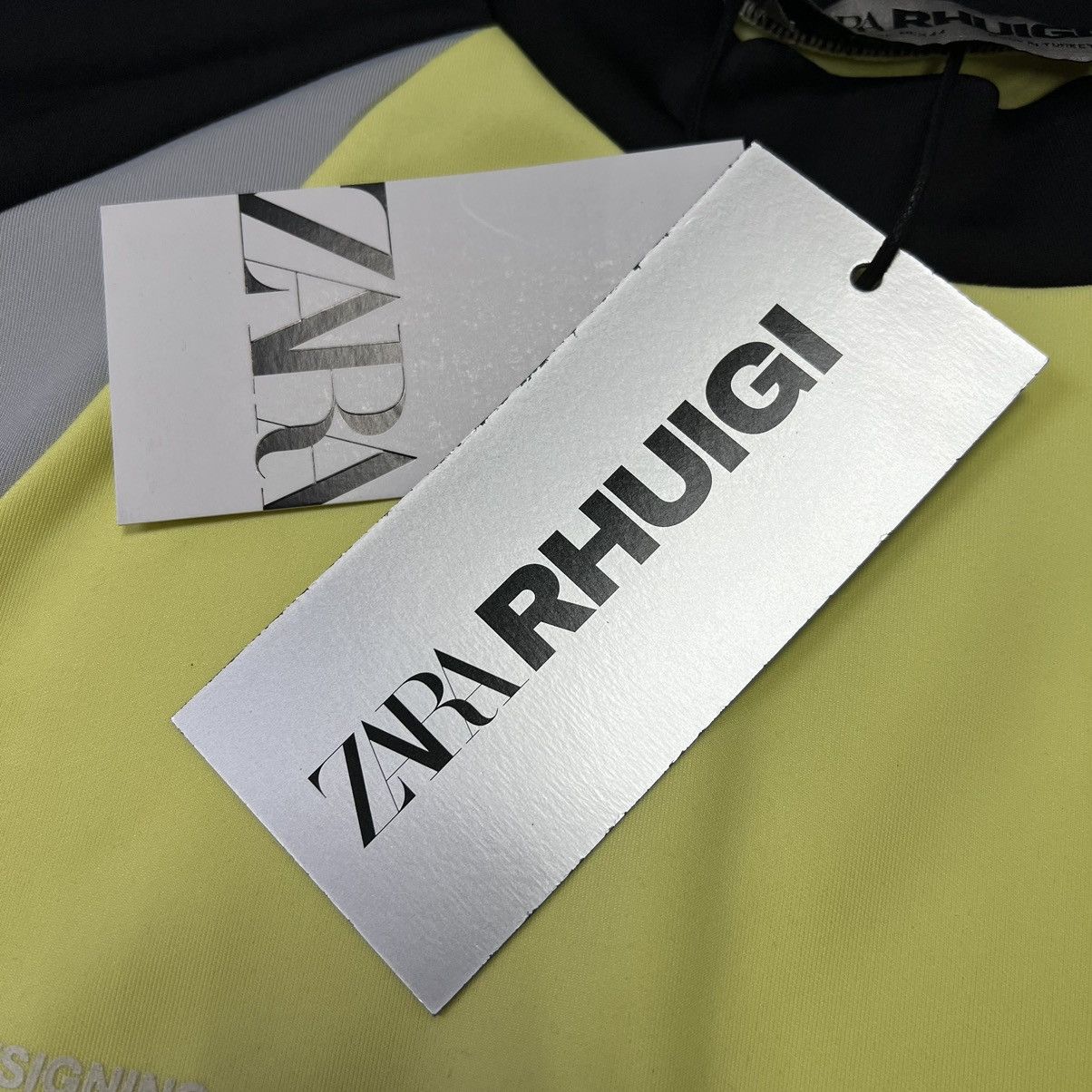 Rhude × Zara RHUDE x Zara NEW Colourblock T-shirt Longsleeve size XL Size US XL / EU 56 / 4 - 14 Thumbnail