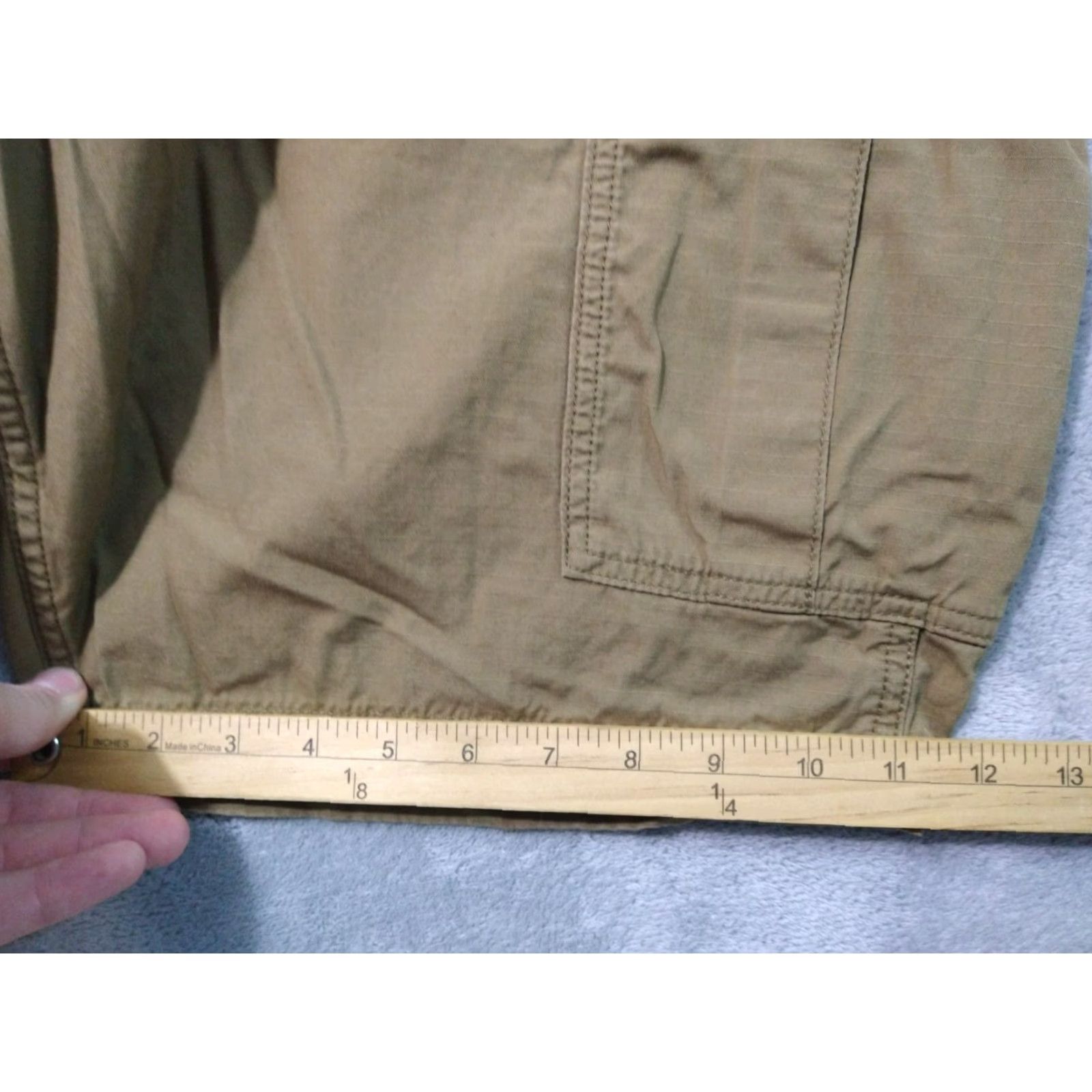 Levi's Levi's Shorts Mens 38 Brown Cargo Military Utility Ripstop Street Wear Grunge Size US 38 / EU 54 - 6 Thumbnail