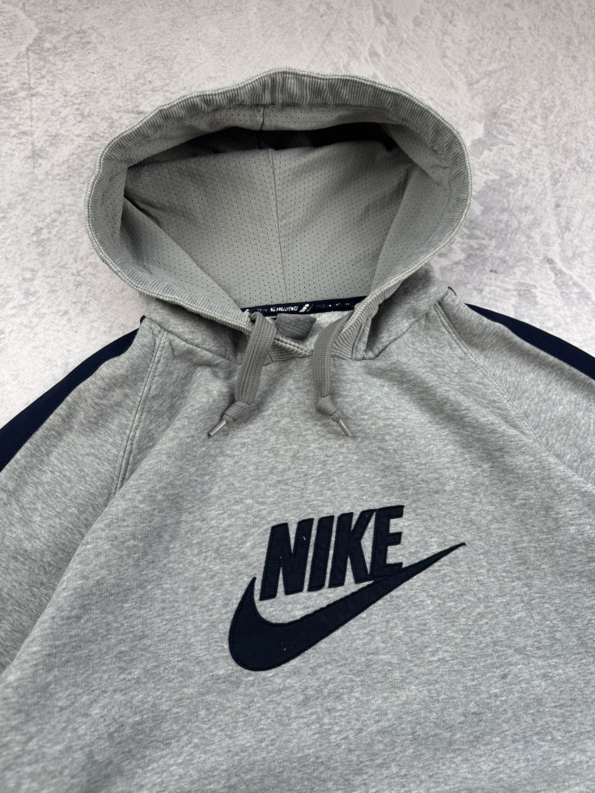 Nike × Vintage NIKE VINTAGE CENTER LOGO OVERSIZE BOXY HOODIE Size US XL / EU 56 / 4 - 3 Thumbnail
