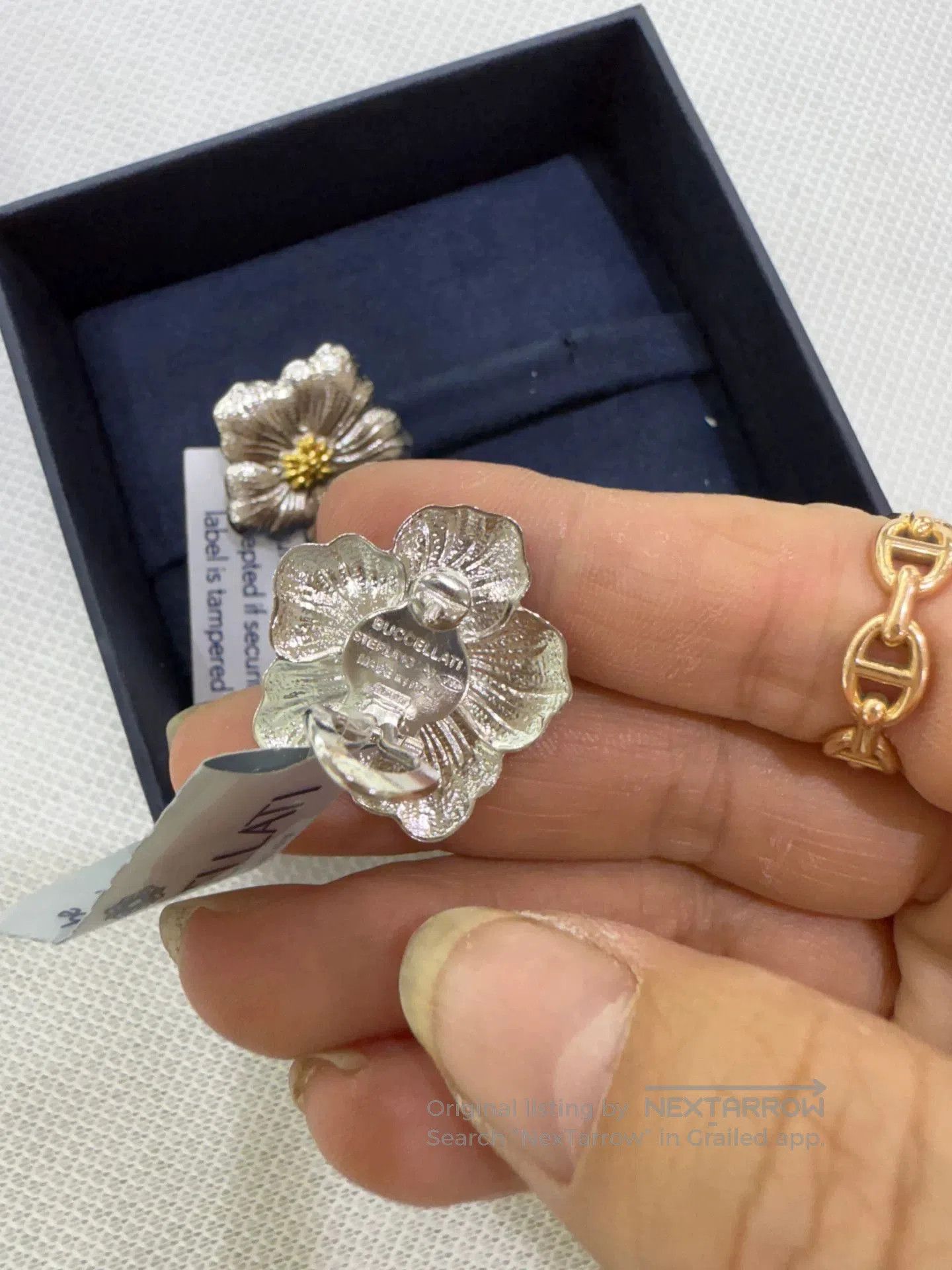 Buccellati Buccellati Gardenia Earrings Large. Size ONE SIZE - 3 Thumbnail