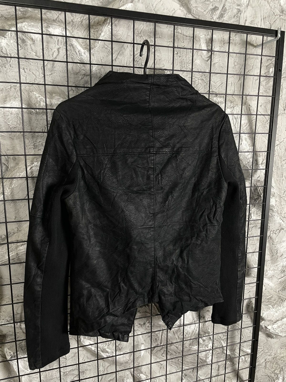 If Six Was Nine Vintage Archive Asymmetrical Zip Jacket LGB Rick Owens Vibe Size US S / EU 44-46 / 1 - 10 Thumbnail