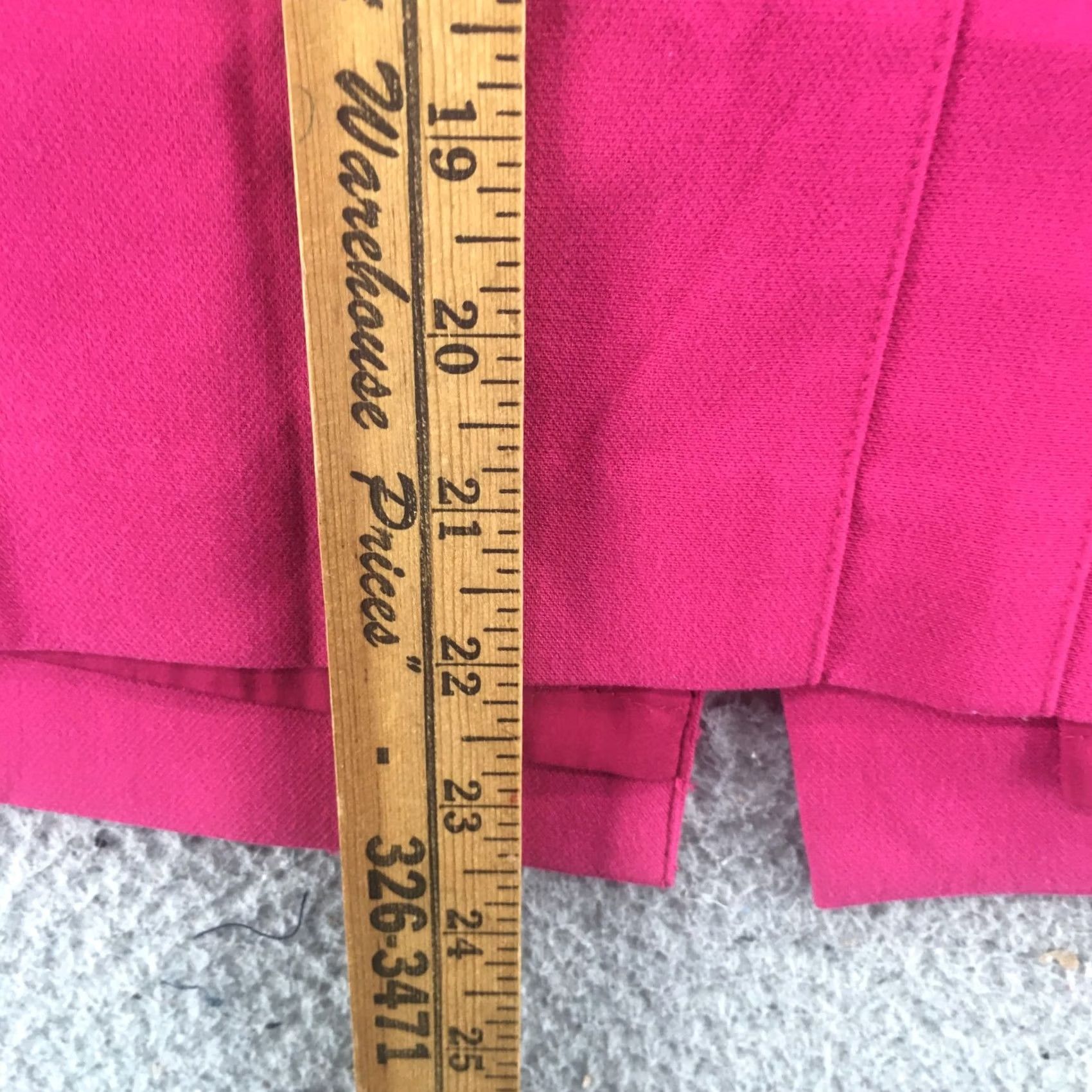 Banana Republic Banana Republic Pink Zip Back Mid Rise Pencil Skirt Womens 12 Casual Large 12 Pink Size 34" / US 12 / IT 48 - 5 Thumbnail