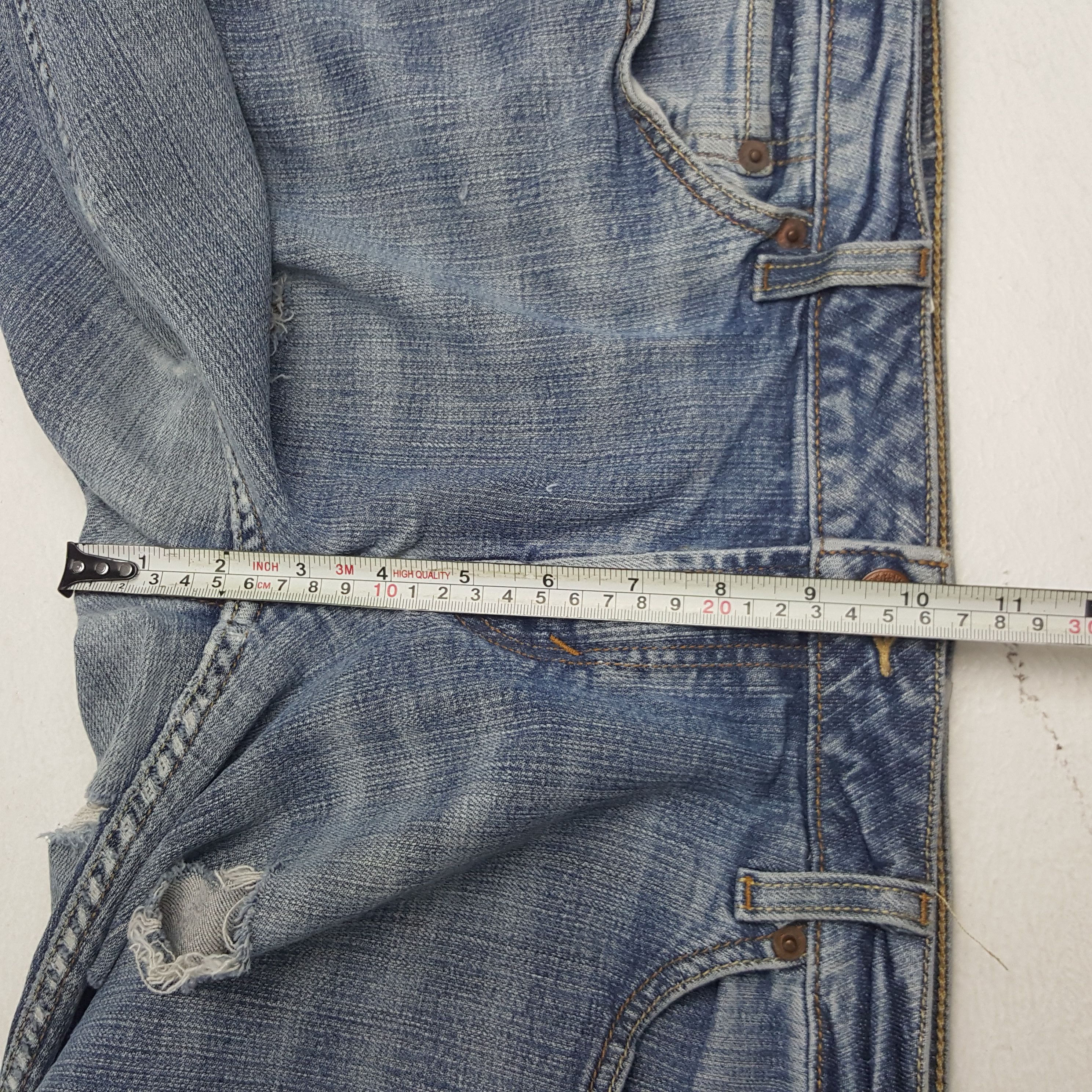 Levi's × Vintage Vintage Levi's Too Superlow Denim Jeans Size 34" / US 12 / IT 48 - 8 Thumbnail
