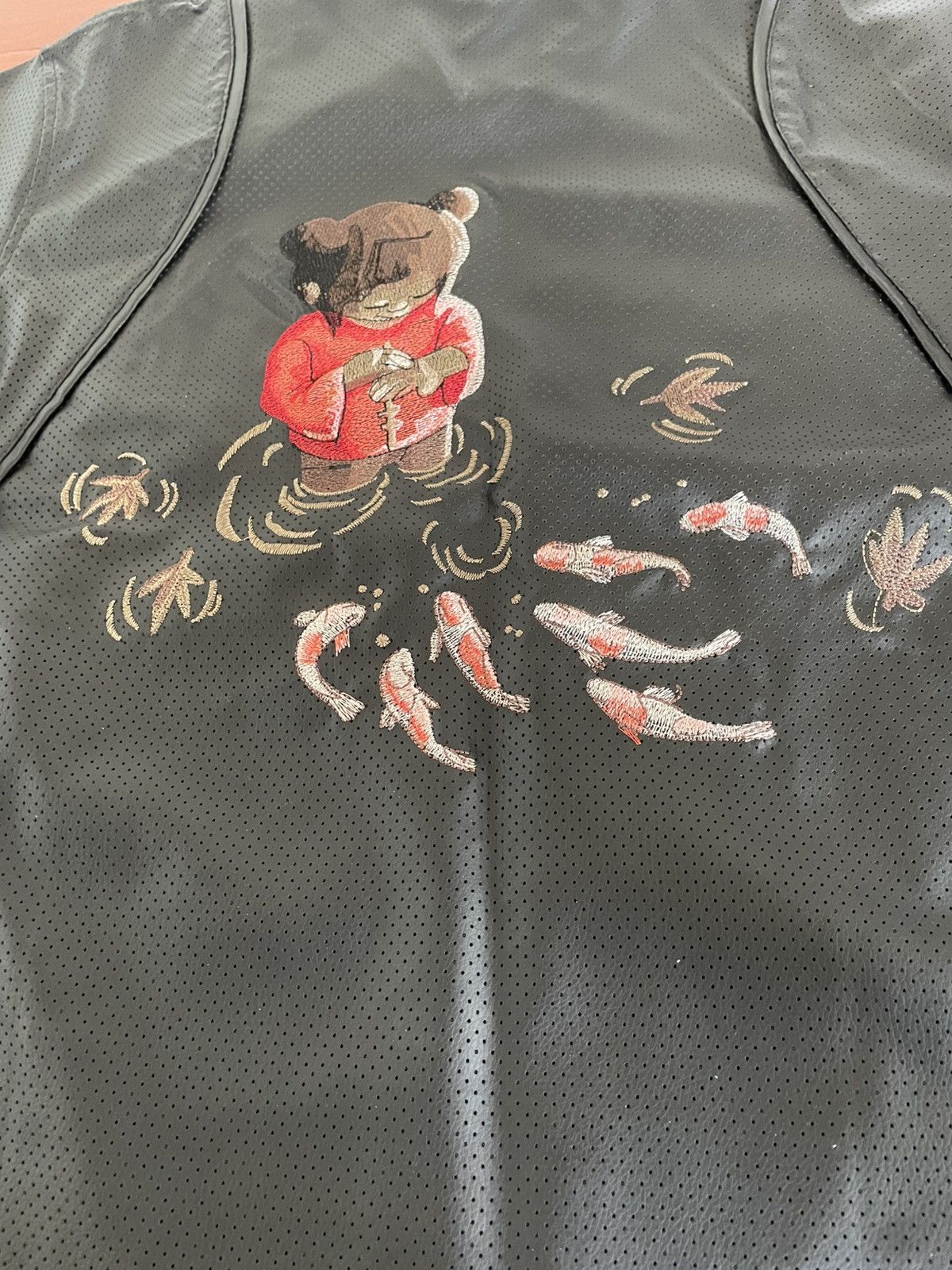 Derschutze Derschutze “koi fish v2" leather jersey Size US S / EU 44-46 / 1 - 3 Thumbnail