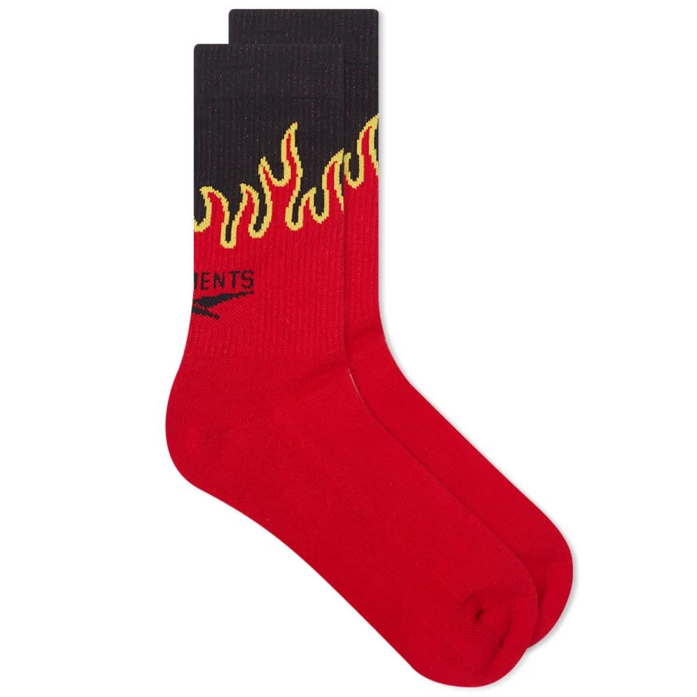 Vetements VETEMENTS REEBOK SS20 FLAME SOCKS Size ONE SIZE - 1 Thumbnail