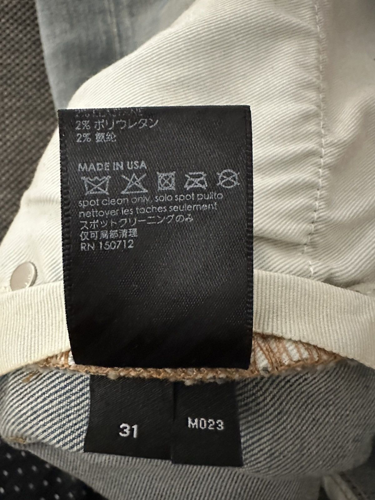 Amiri AMIRI JEANS Size US 31 - 11 Thumbnail