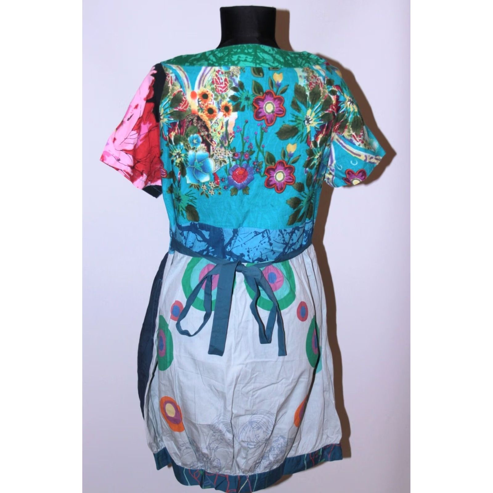 Desigual Desigual Helena womens dress Multicoloured Size 44 Size M / US 6-8 / IT 42-44 - 4 Thumbnail