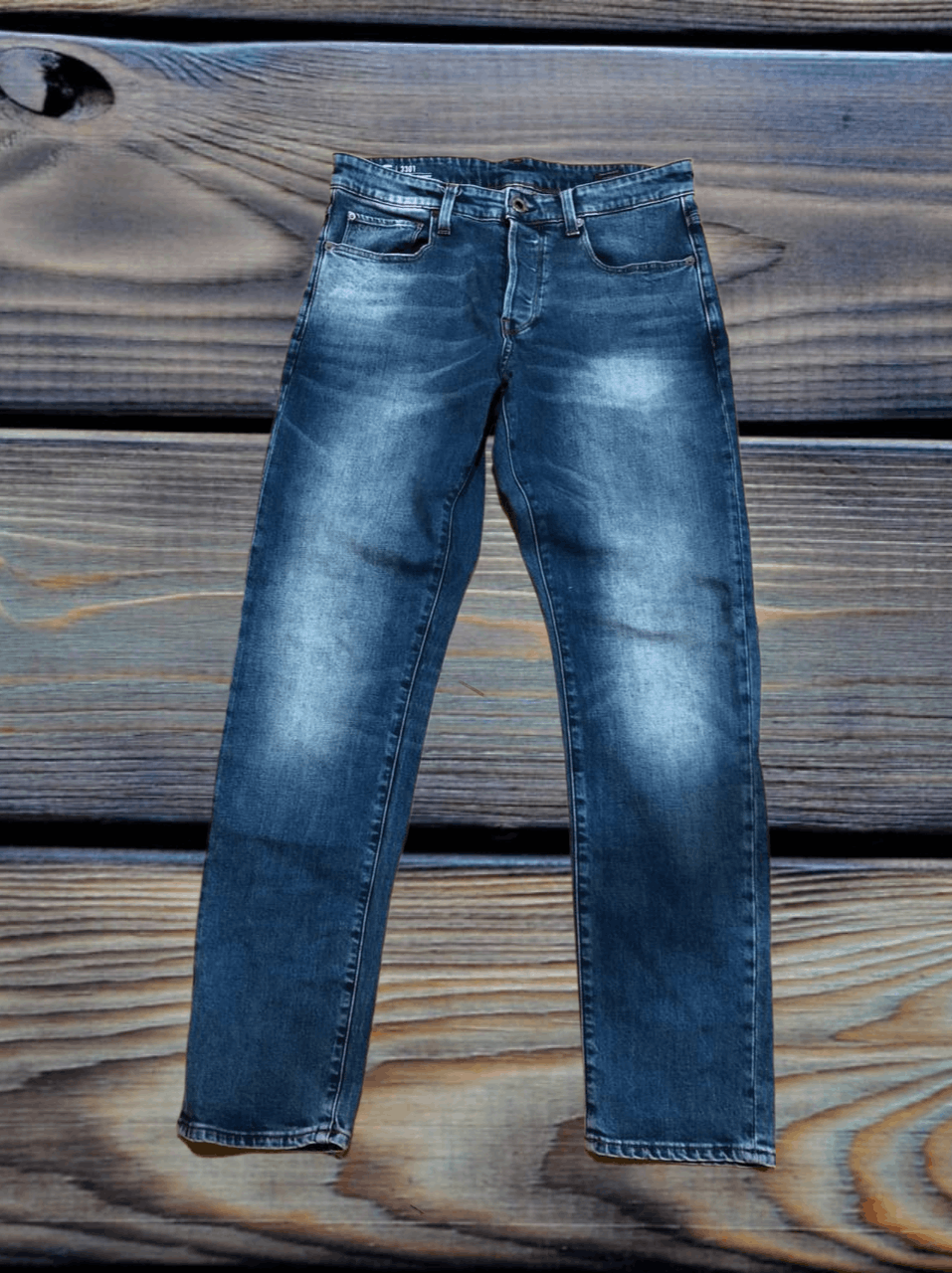 G-Star Raw 3301 TAPERED blue jeans Y2K