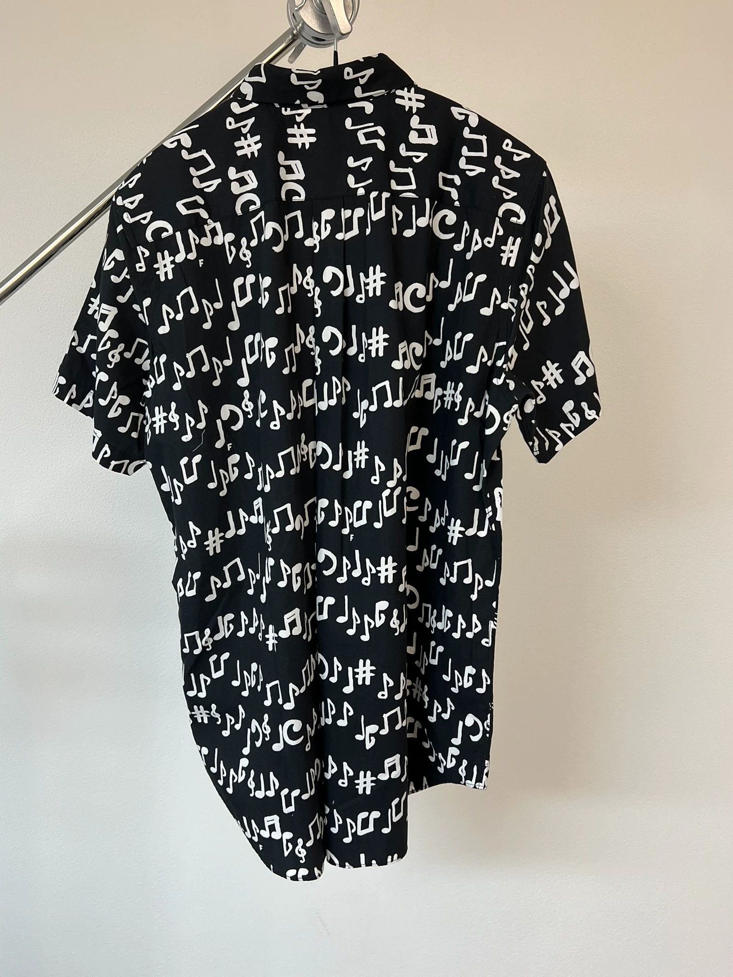 Comme des Garcons CDG Black All Over Print Short Shirt Size US L / EU 52-54 / 3 - 4 Thumbnail