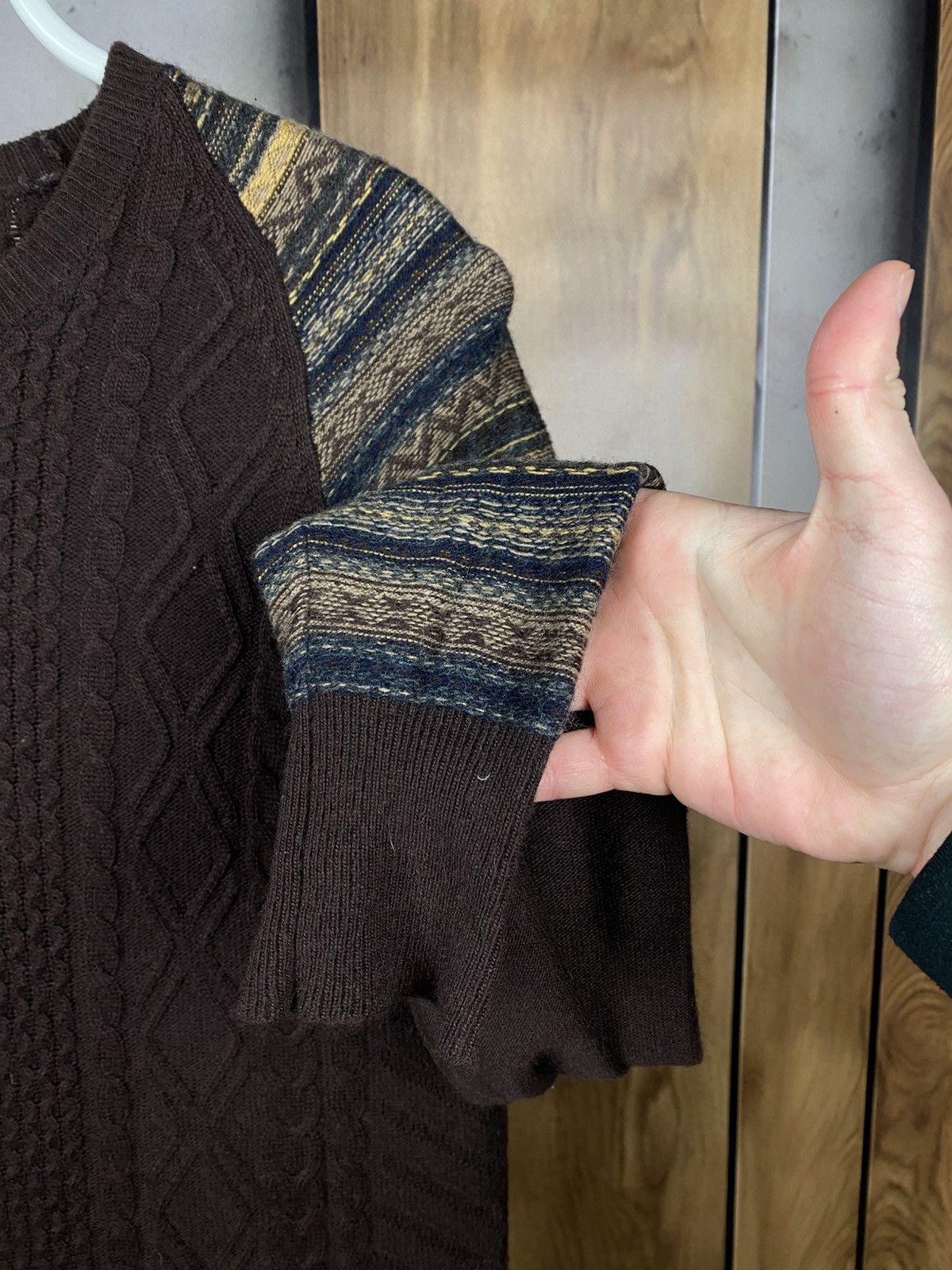 Allsaints 🧶Vintage 90s Sweatshirt Sweater Allsaints Knit🧶 Size M / US 6-8 / IT 42-44 - 7 Thumbnail
