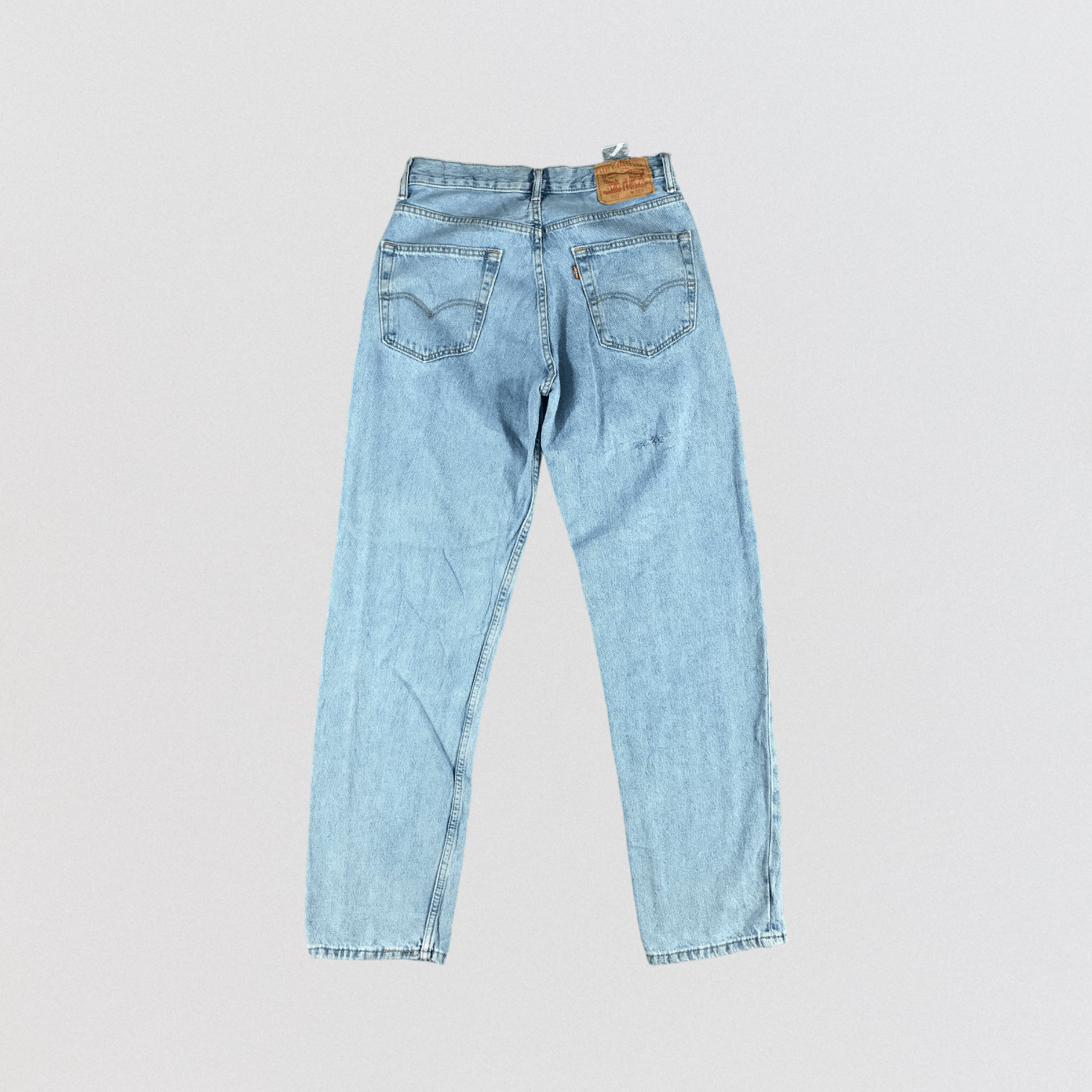 Levi's × Vintage Vintage Light Wash Levis 550 Jeans-JM2827 Size US 29 - 2 Thumbnail