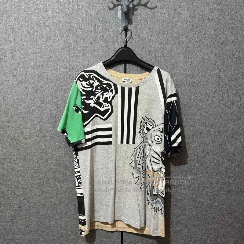 Kenzo KENZO Colorful Logo Men's T-shirt Size L . Size US L / EU 52-54 / 3 - 1 Thumbnail