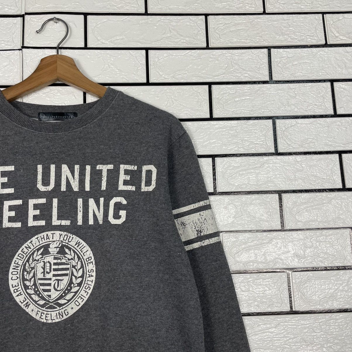 Japanese Brand The United Feeling Crewneck Sweatshirt Size US M / EU 48-50 / 2 - 5 Thumbnail