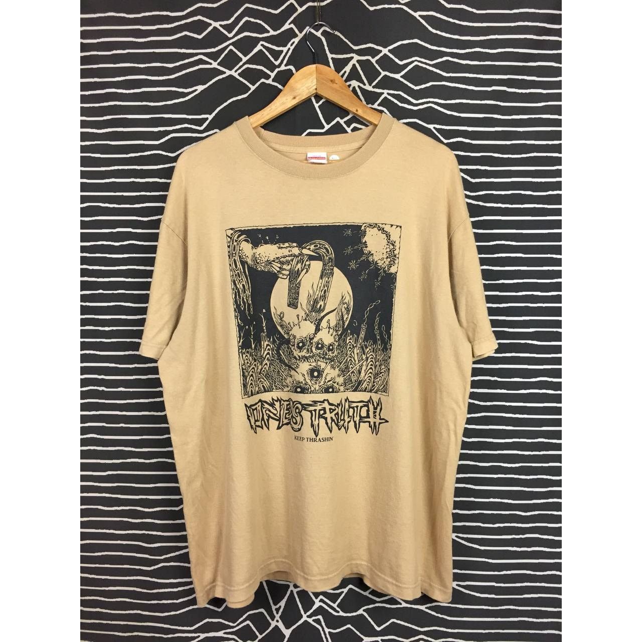 Band Tees × Japanese Brand One's Truth Japanese Metal & Punk Band Keep Thrashin' Tee Size US XXL / EU 58 / 5 - 1 Thumbnail