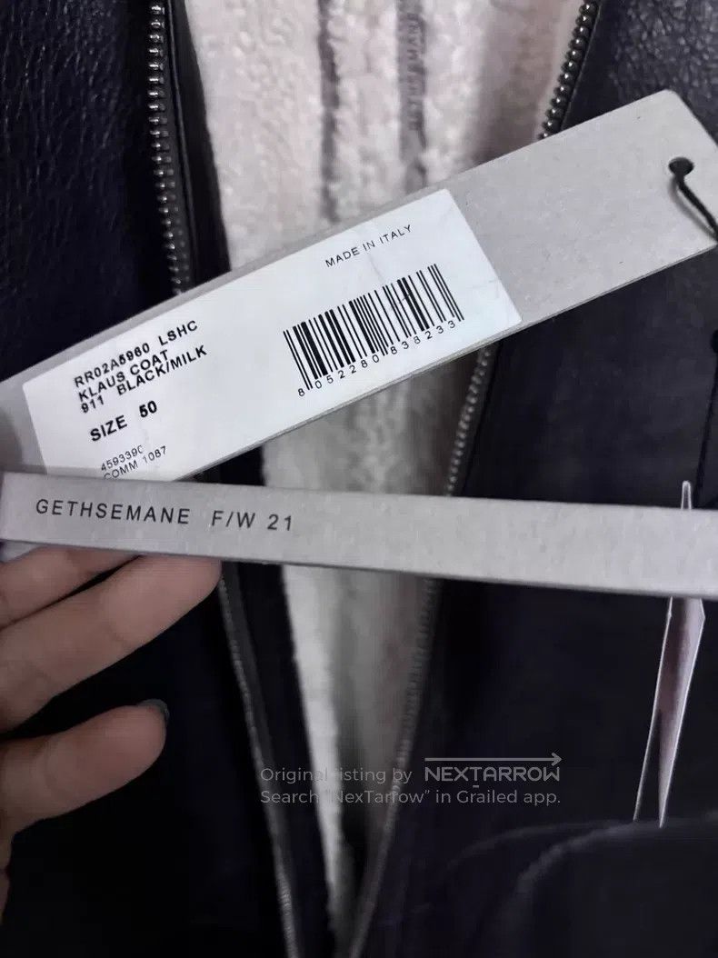 Rick Owens Rick Owens FW21 GETHSEMANE KLAUS COAT Size US M / EU 48-50 / 2 - 4 Thumbnail