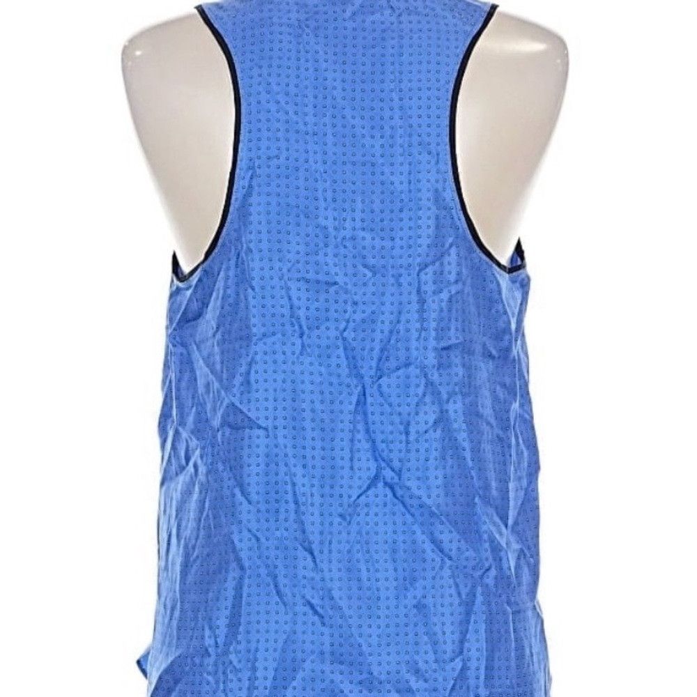 Rag & Bone Rag & Bone Perforated Blue Tank with Black Trim Size M / US 6-8 / IT 42-44 - 3 Thumbnail
