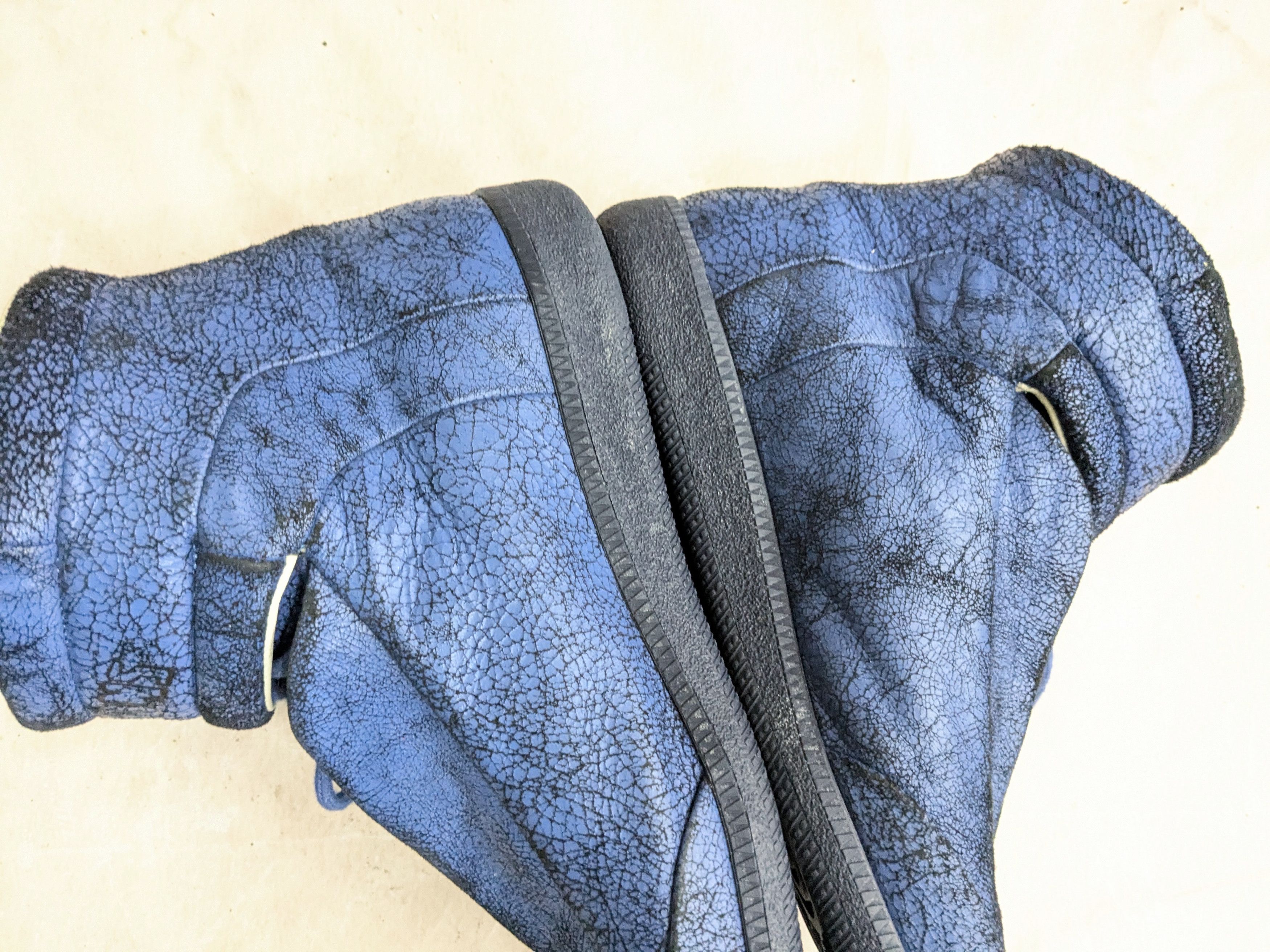 Maison Margiela Maison Margiela Future Blue 9 42 High Tops Leather Size US 9 / EU 42 - 13 Thumbnail