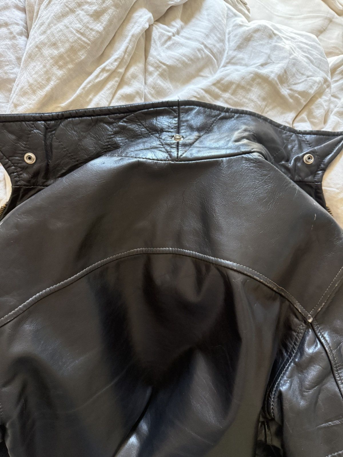 Other Cal leather horsehide jacket Size US L / EU 52-54 / 3 - 3 Thumbnail