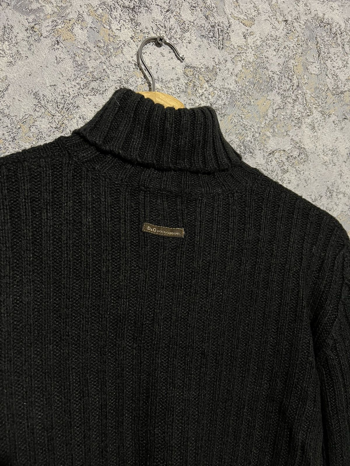 Other Dolce & Gabbana Vintage Black Sweater Golf Size S / US 4 / IT 40 - 2 Thumbnail