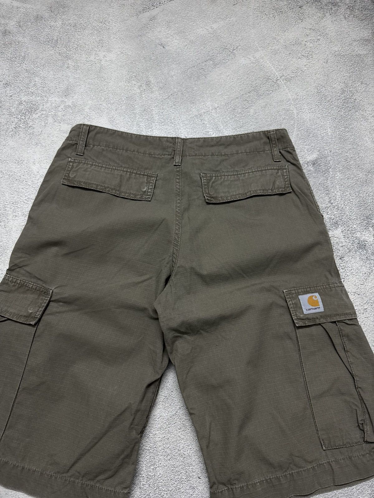 Carhartt Vintage Y2k Carhartt Cargo Shorts Size US 30 / EU 46 - 4 Thumbnail