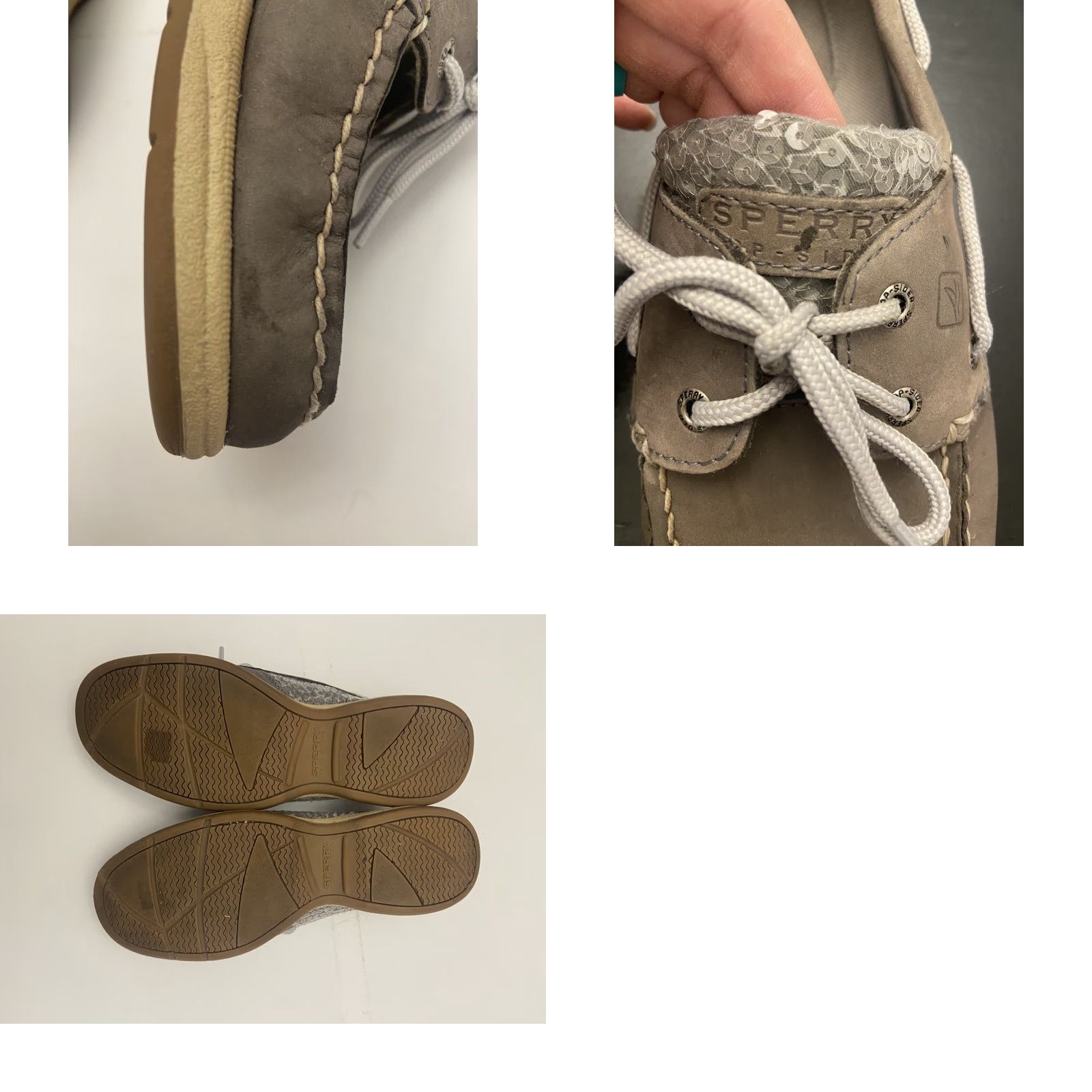 Sperry Sperry Top Sider Women’s 8.5 Brown Slip-On Leather Flat - Womens - Size 8.5 - Brown Sparkly - Top Sider - Sperry Shoes Size M / US 6-8 / IT 42-44 - 9 Thumbnail