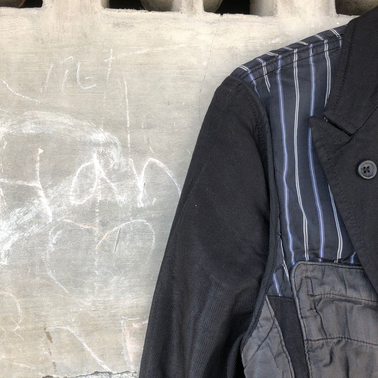 Comme des Garcons Homme × Comme des Garcons Homme Plus 2005 Comme Des Garcons Homme Blazer Size 38R - 6 Thumbnail