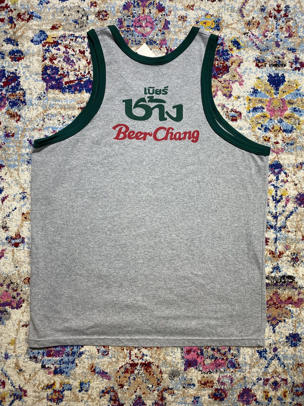 Other Vintage 1991 Thailand Chang Beer Tank Tops Size US XL / EU 56 / 4 - 2 Thumbnail