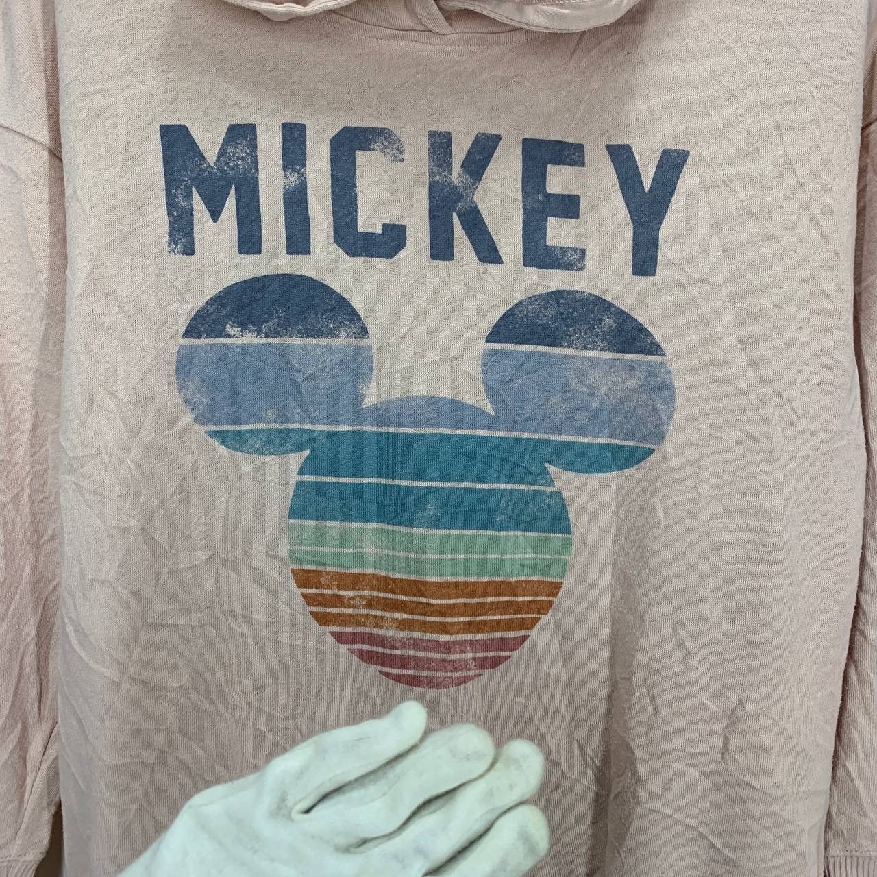 Disney MICKEY MOUSE Hoodie Pullover #2090/16 Size US S / EU 44-46 / 1 - 2 Thumbnail