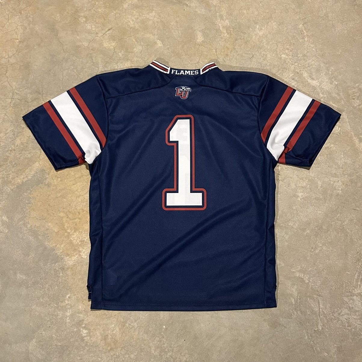 NCAA × Vintage Vintage 2000s Liberty University Flames Football Jersey Size US L / EU 52-54 / 3 - 6 Thumbnail