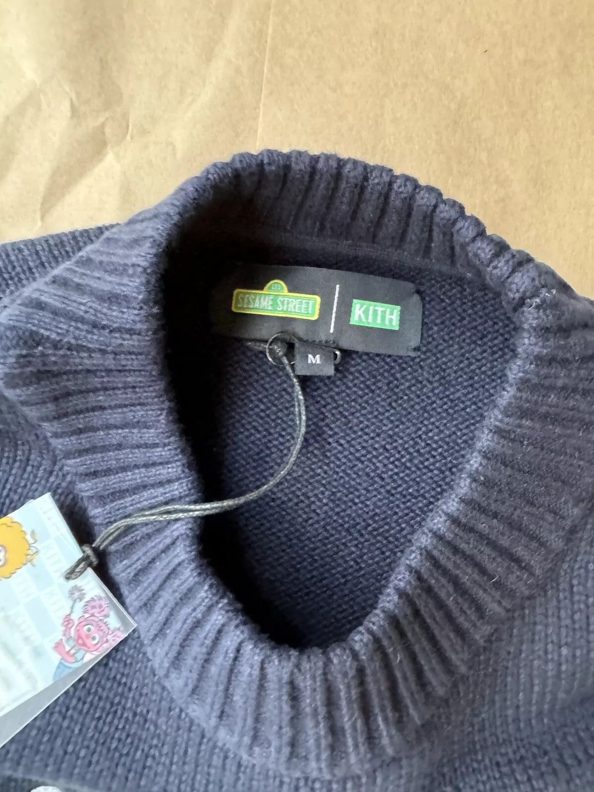 Kith KITH Sesame Street Knit Lafayette Crewneck Sweater Nocturnal Size US M / EU 48-50 / 2 - 5 Thumbnail