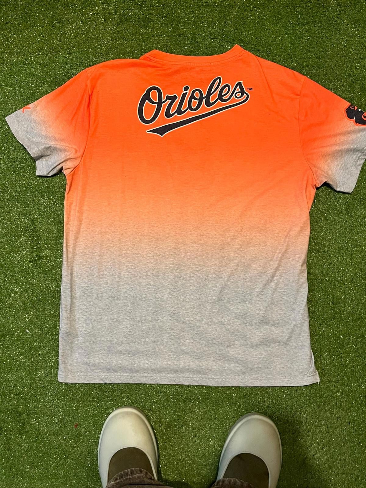 Other Baltimore Orioles Gradient Orange and Gray T-Shirt Size ONE SIZE - 3 Thumbnail