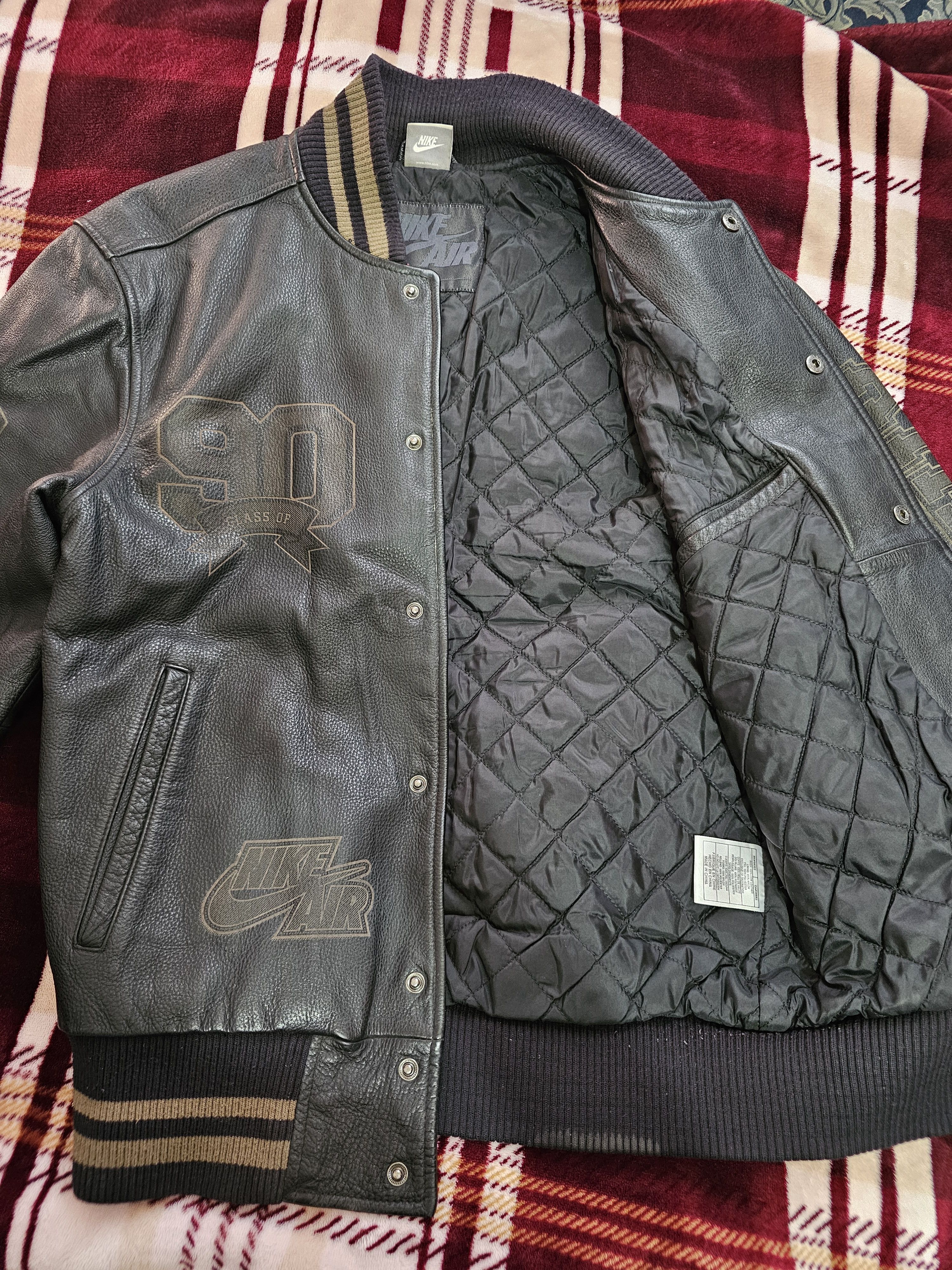 Nike Archive Nike Air full leather destroyer jacket Size US S / EU 44-46 / 1 - 3 Thumbnail