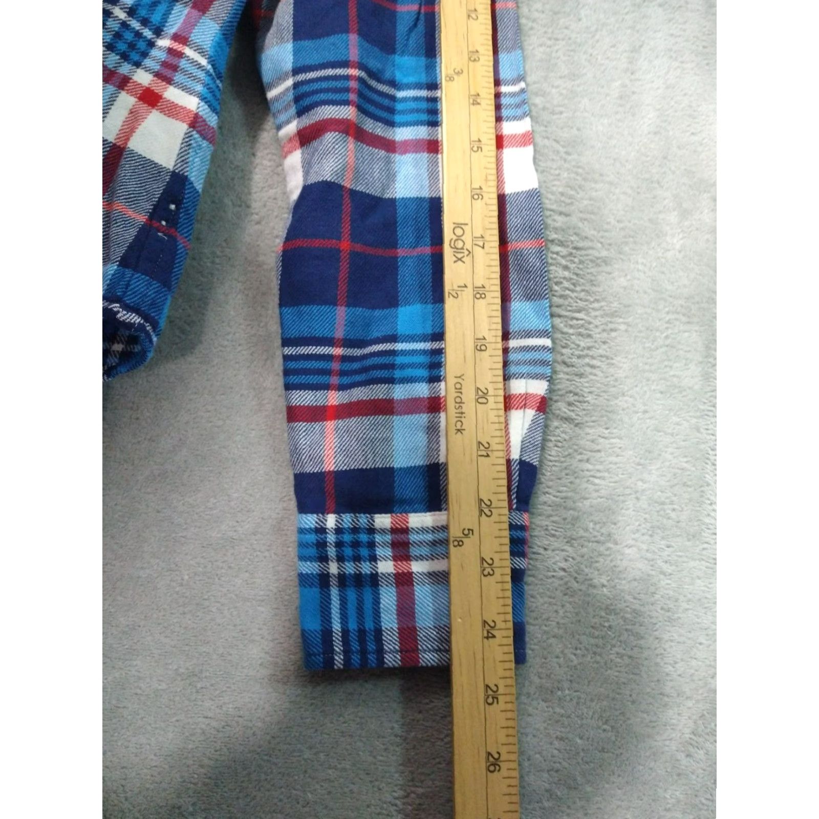 Polo Ralph Lauren Polo Ralph Lauren Shirt Mens Medium Blue Plaid Flannel Classic Fit Button Up Size US M / EU 48-50 / 2 - 6 Thumbnail