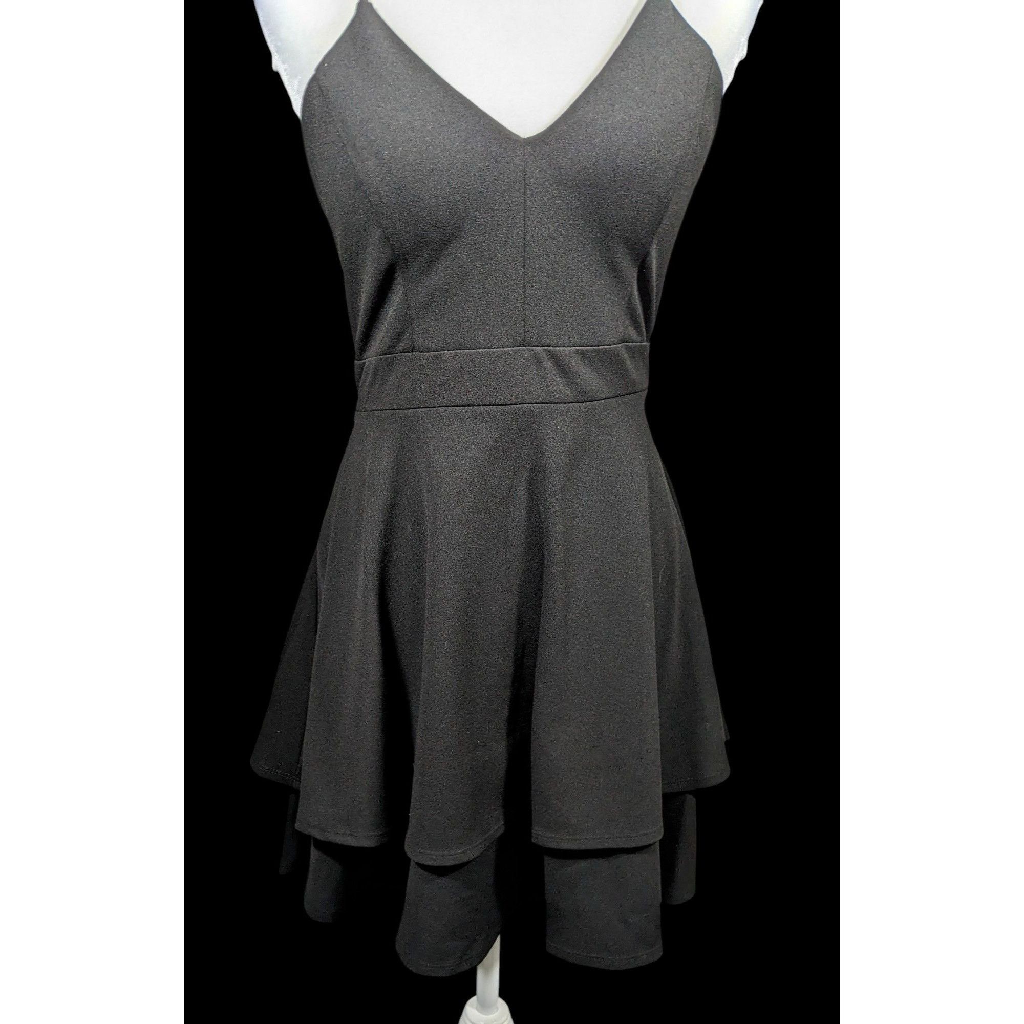 Other B. Darlin Y2K Gothic Lace Back Fit And Flare Mini Dress Size Size L / US 10 / IT 46 - 7 Thumbnail