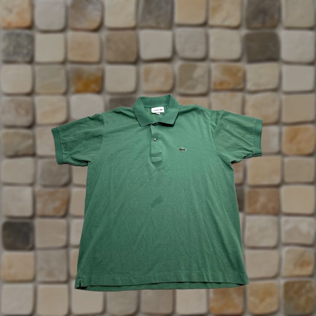 Lacoste Lacoste Polo Shirt Mens Large Green Cotton Knit Golf Size US L / EU 52-54 / 3 - 1 Thumbnail