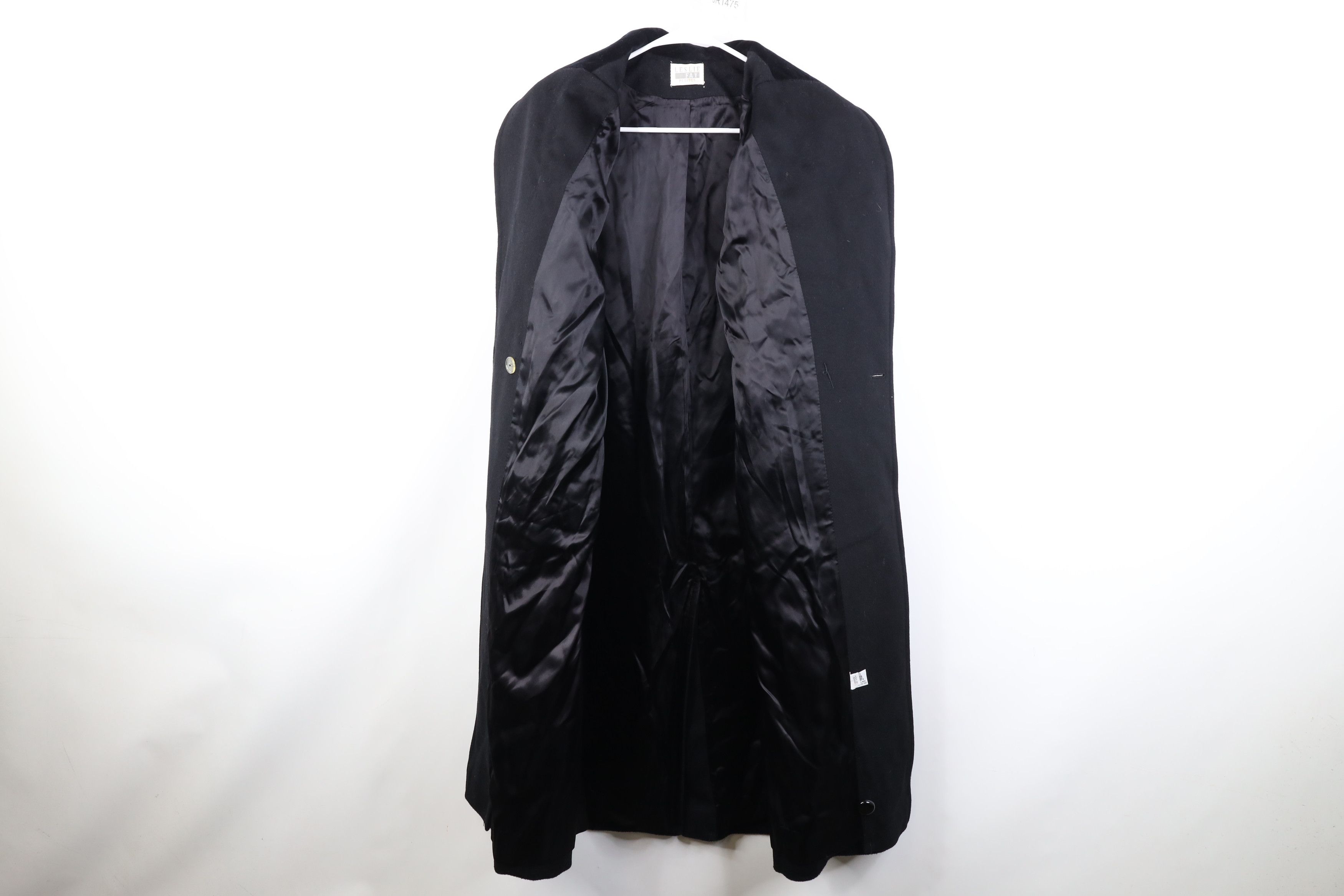 Vintage Vintage 90s Streetwear Trim Heavy Wool Overcoat Jacket USA Size XL / US 12-14 / IT 48-50 - 10 Thumbnail