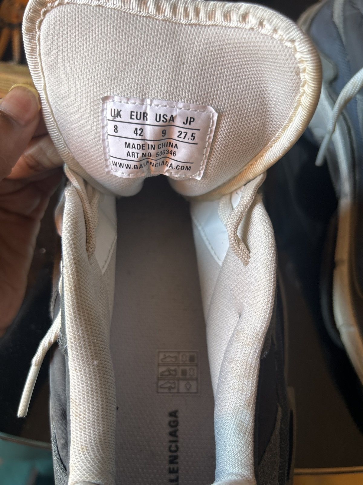 Balenciaga Balenciaga Triple S Sneaker 'Grey Suede' 2018 Size US 9 / EU 42 - 6 Thumbnail