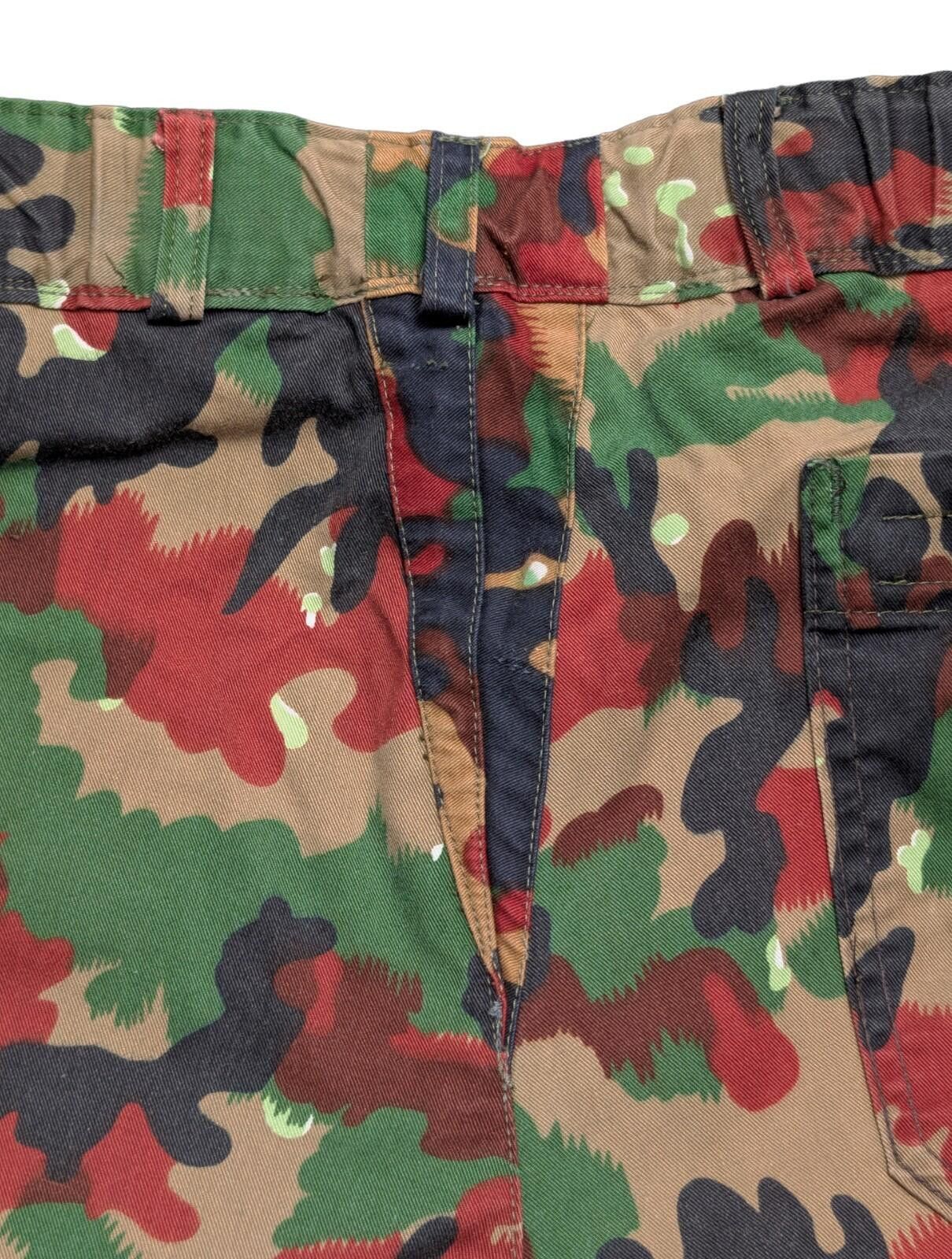 The Unbranded Brand Swiss M83 Alpenflage "Pizza Camo" Field Trousers - 37x30 Size US 36 / EU 52 - 4 Thumbnail