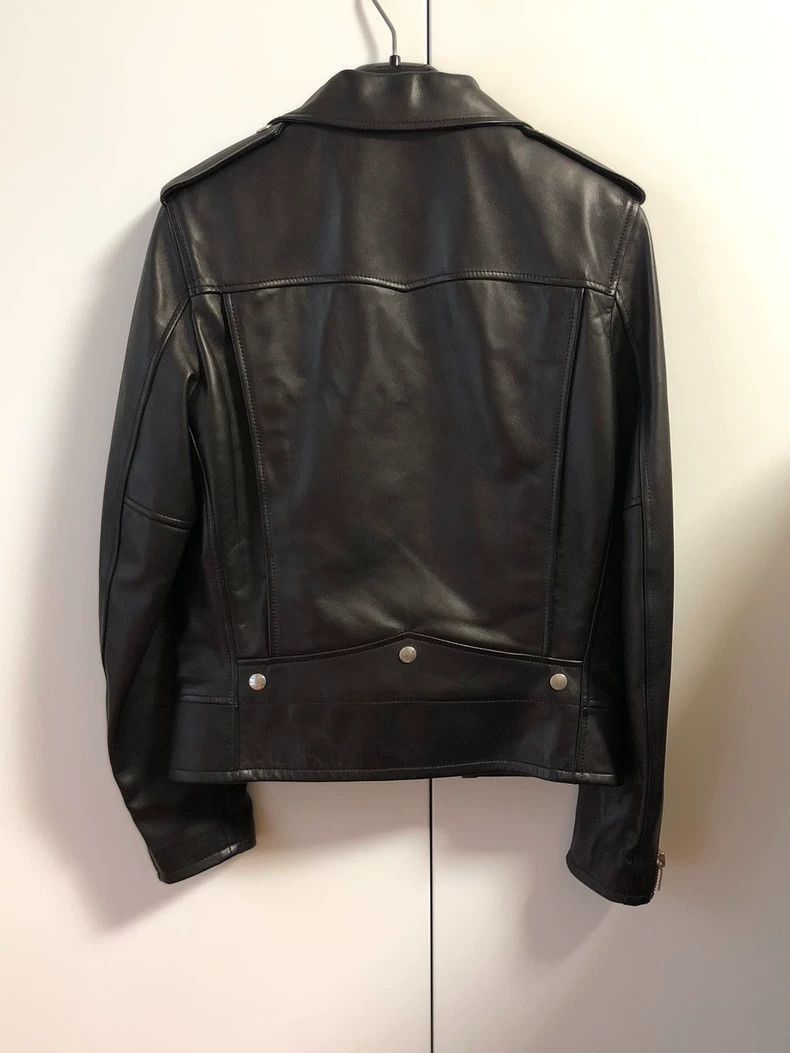 Saint Laurent Paris 16FW motorcycle jacket-2506