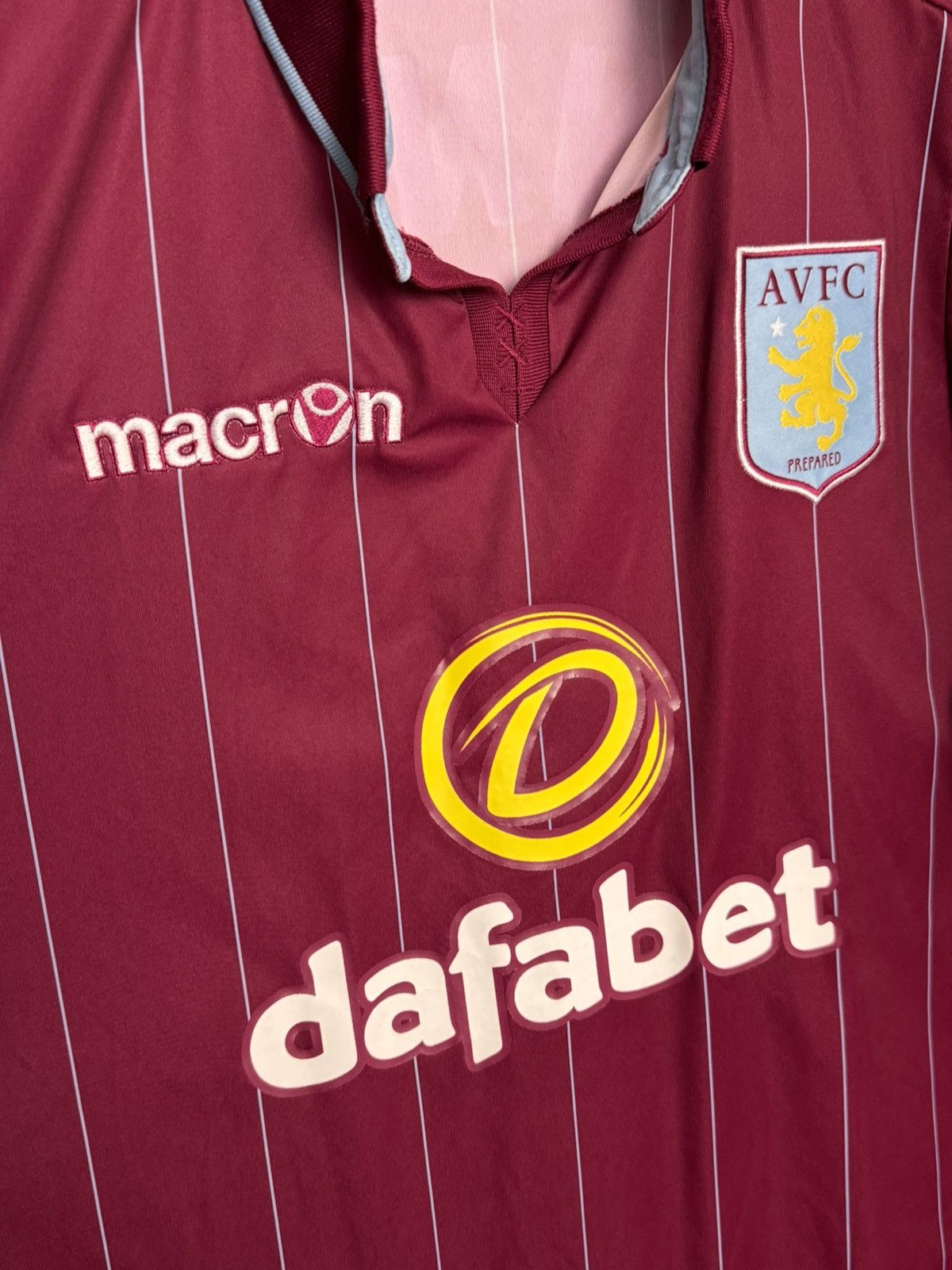 Macron Aston Villa 14/15 Home Bennett Football Jersey Size US XL / EU 56 / 4 - 4 Thumbnail