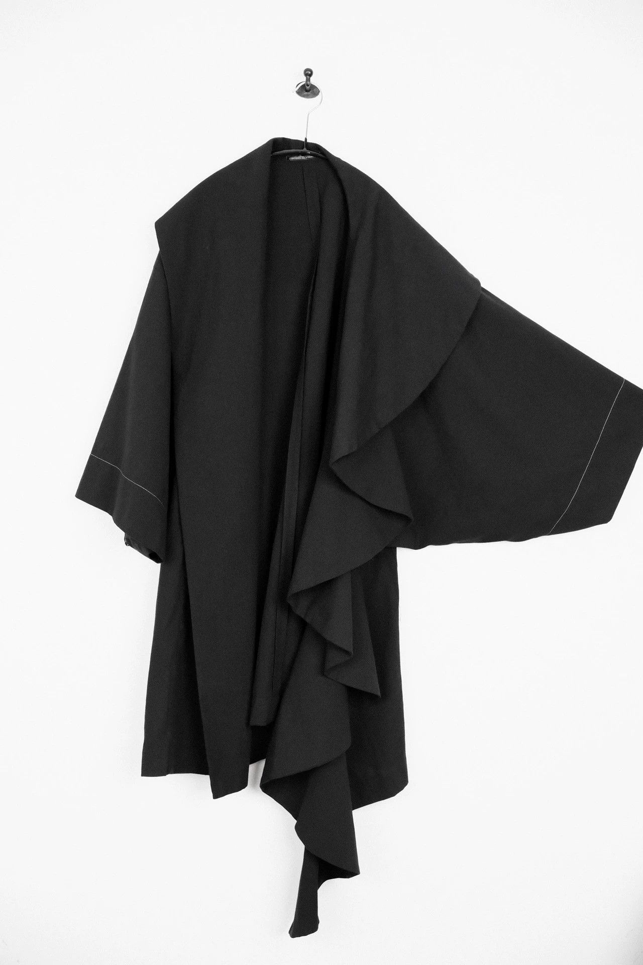 Yohji Yamamoto Yohji Yamamoto Women's 24SS Pleated Kimono Robe Runway Size S / US 4 / IT 40 - 3 Thumbnail