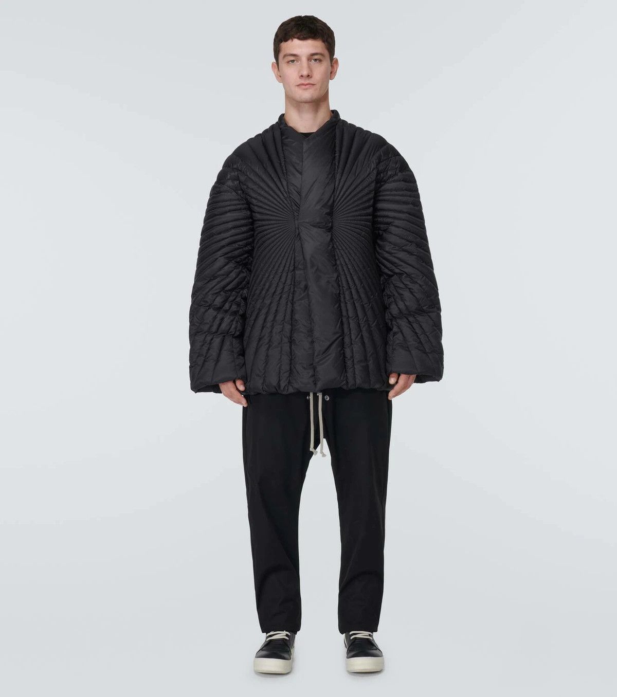 Rick Owens o1mris0824 Owens Radiance Jacket in Black Size US XS / EU 42 / 0 - 4 Thumbnail